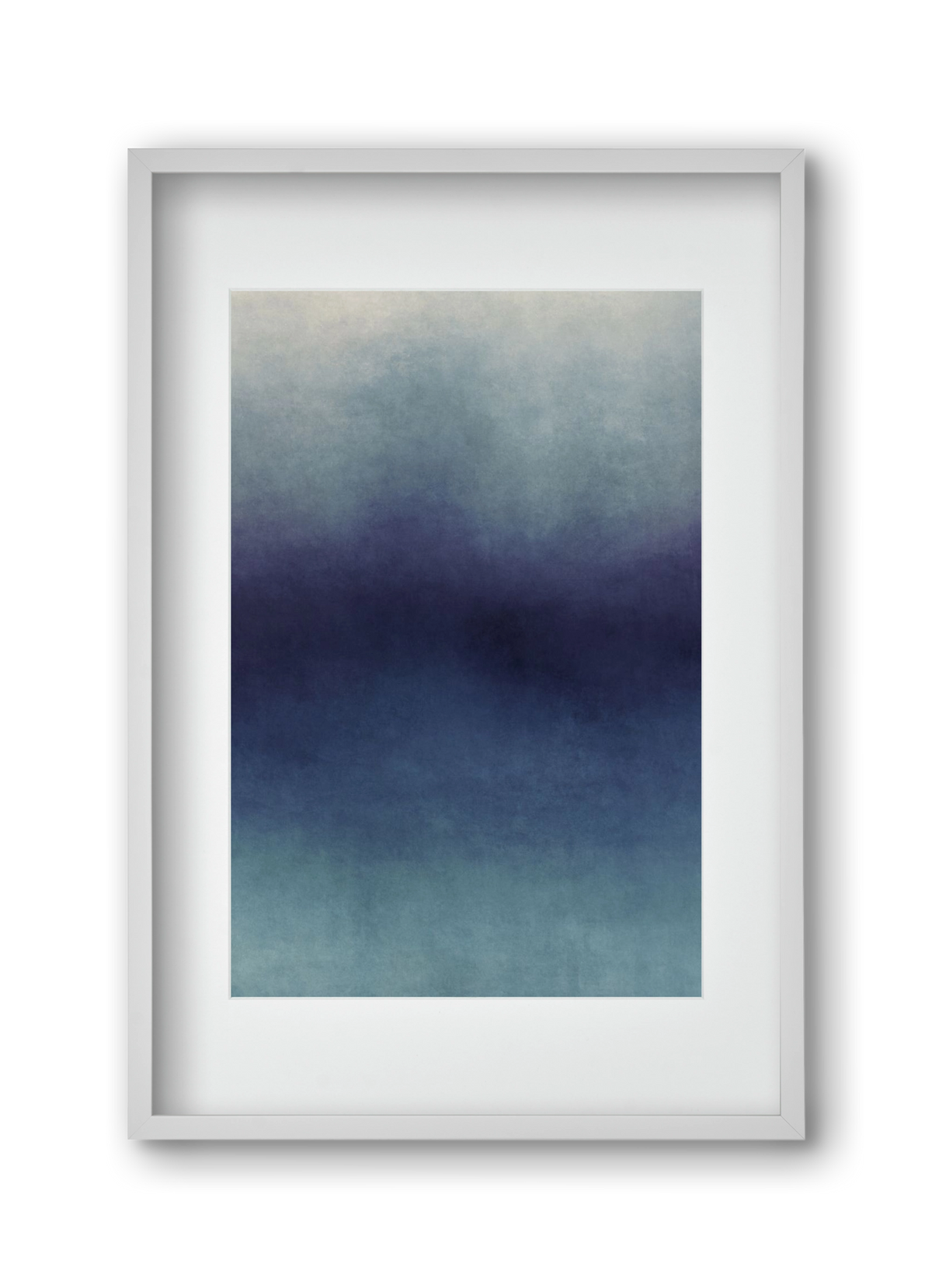 COLOR GRADIENT - 08, 30x45 cm (20x30 cm), Fehér keret, paszpartuval