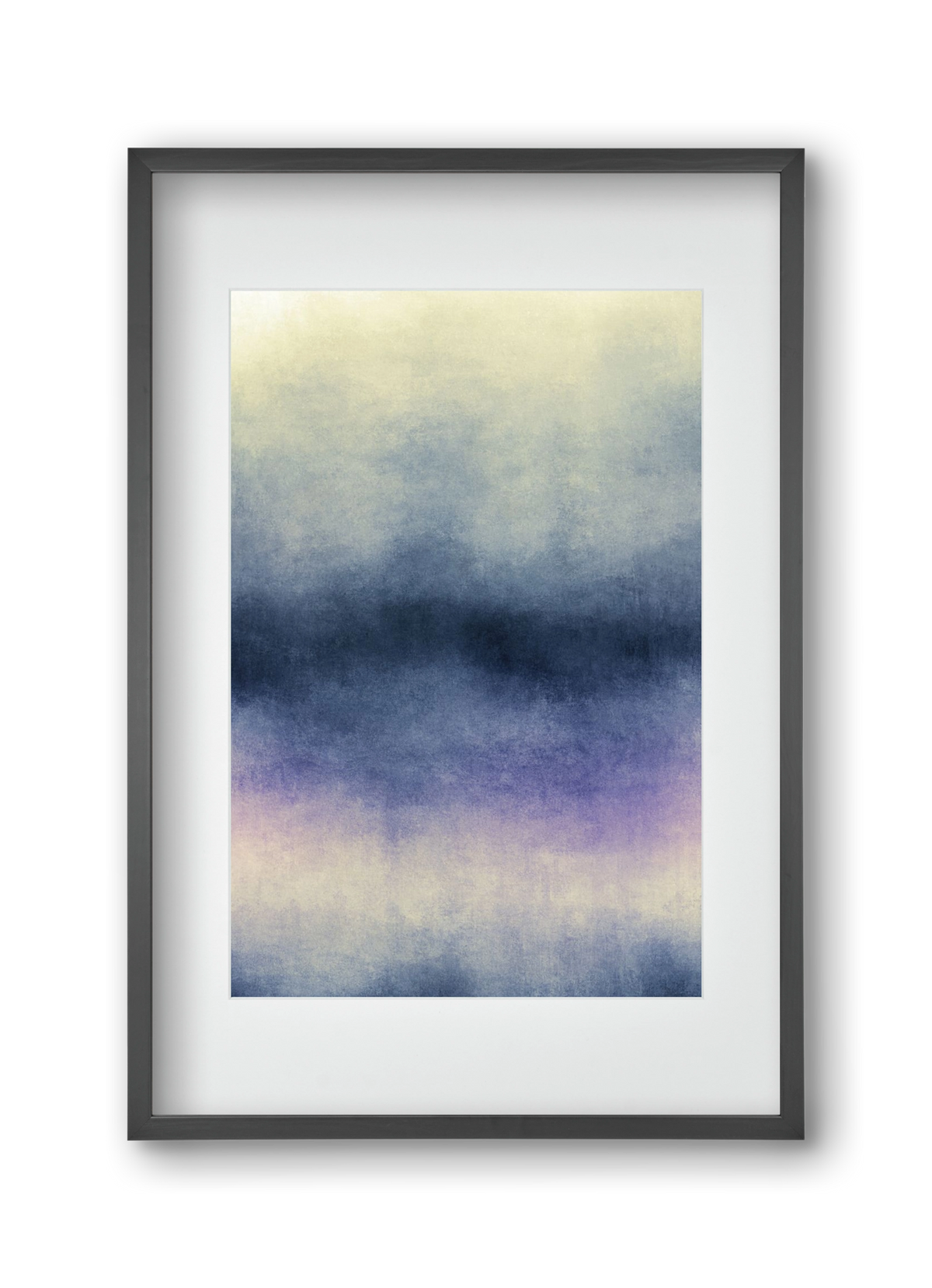 COLOR GRADIENT - 09, 30x45 cm (20x30 cm), Fekete keret, paszpartuval