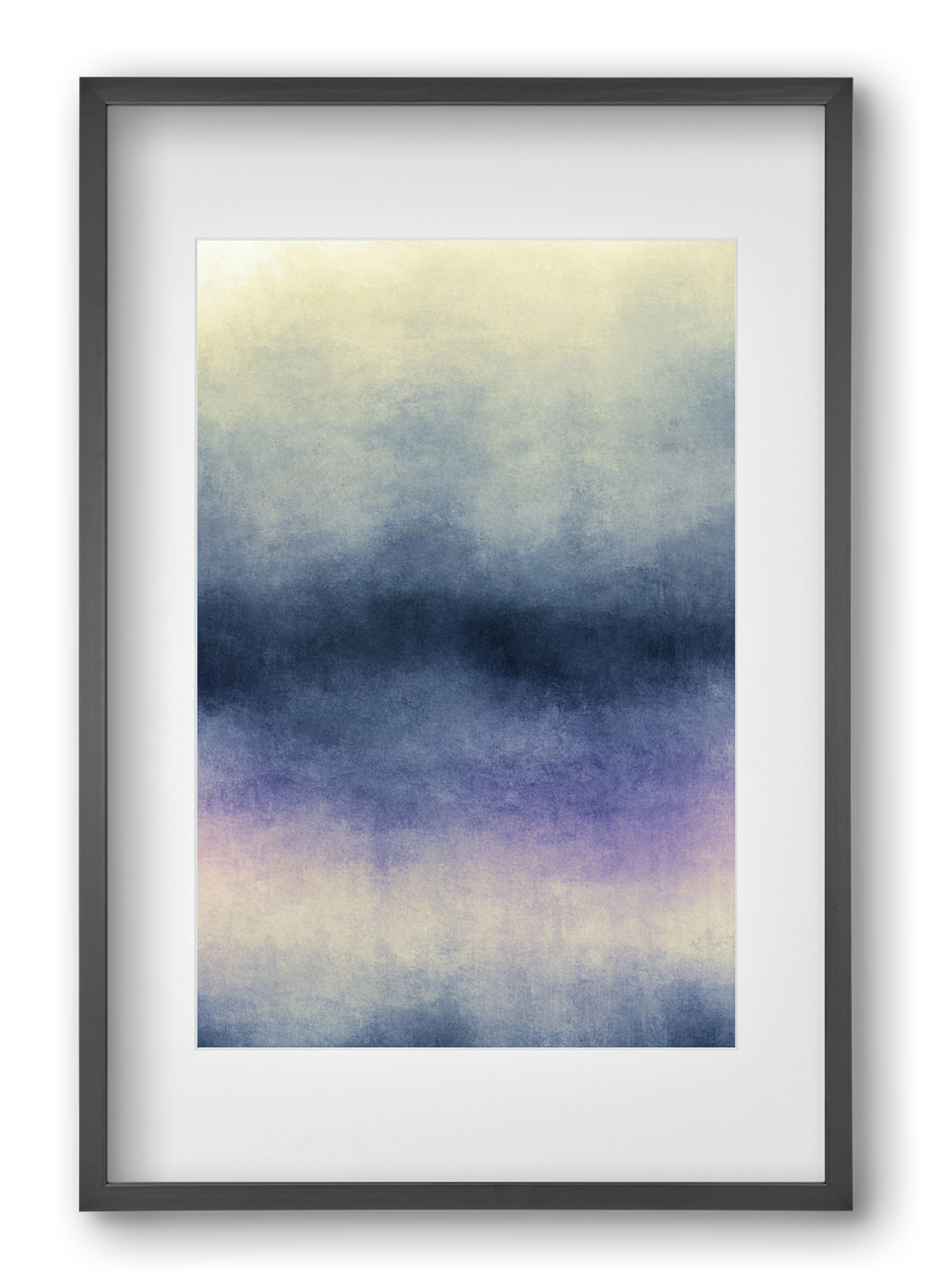 COLOR GRADIENT - 09, 40x60 cm (30x45 cm), Fekete keret, paszpartuval