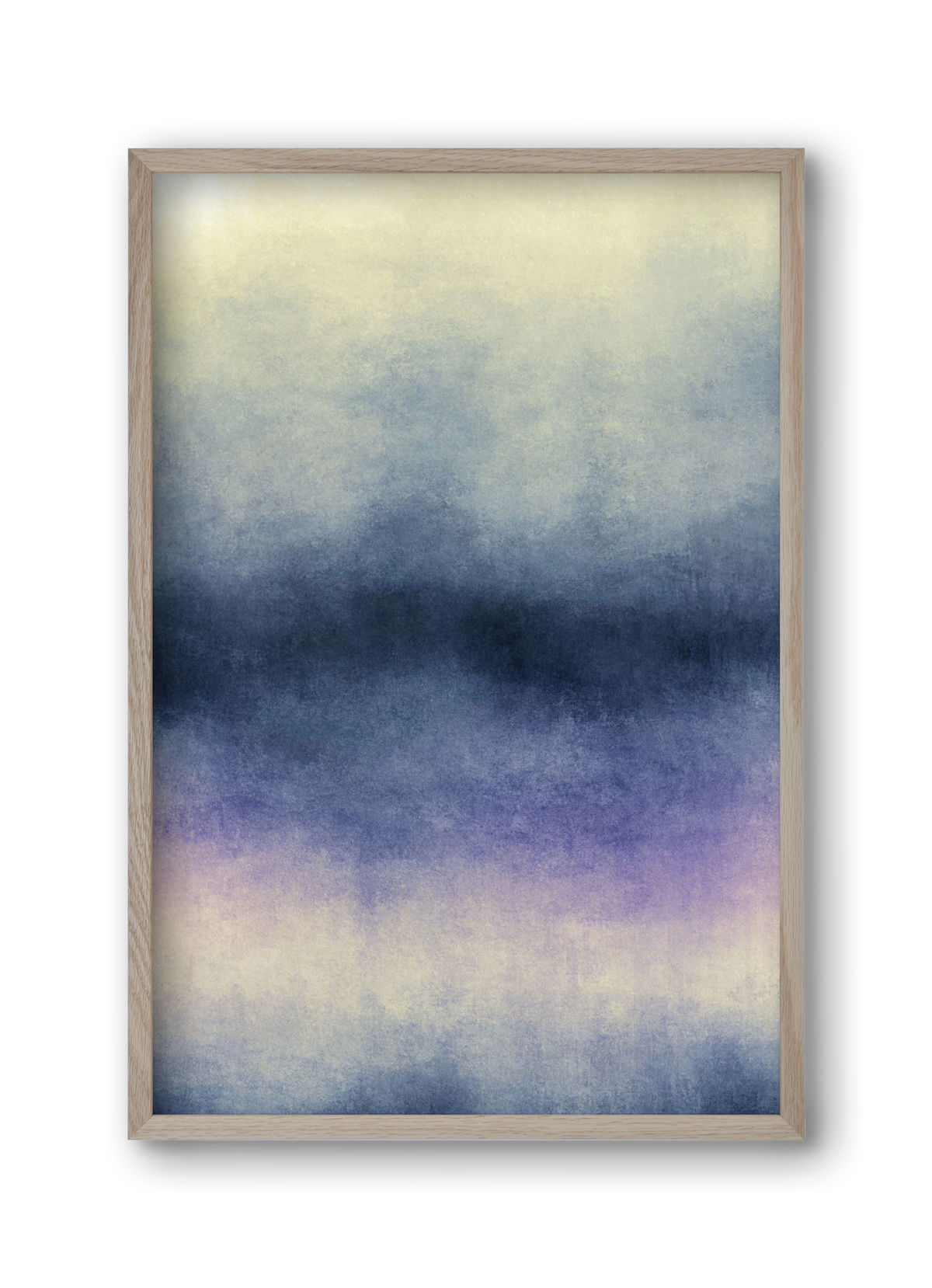 COLOR GRADIENT - 09, 30x45 cm (30x45 cm), Tölgy keret