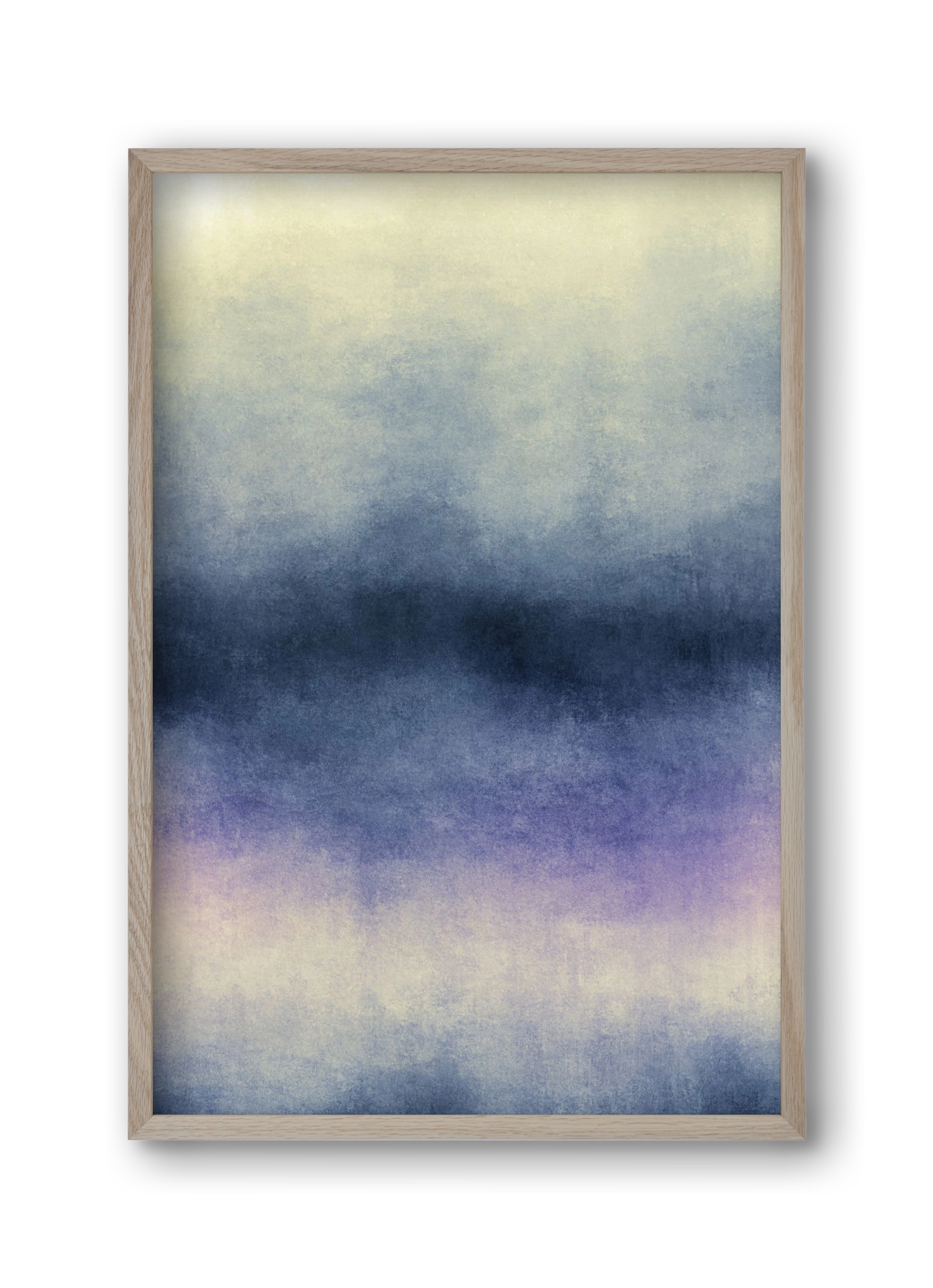 COLOR GRADIENT - 09, 30x45 cm (30x45 cm), Tölgy keret