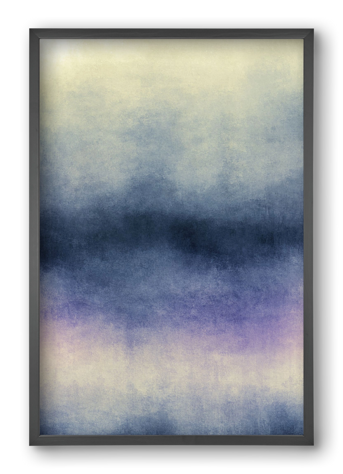 COLOR GRADIENT - 09, 40x60 cm (40x60 cm), Fekete keret