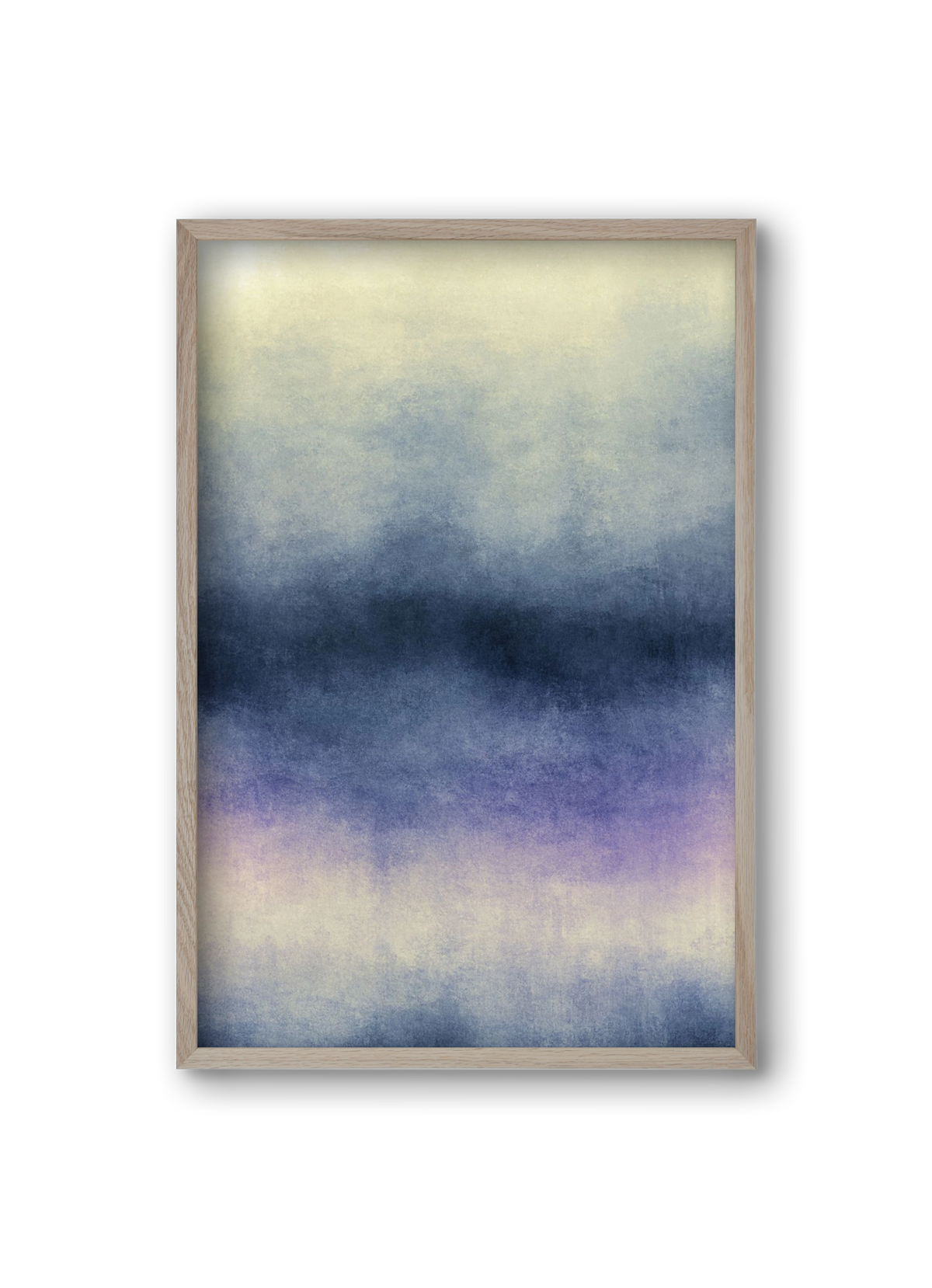 COLOR GRADIENT - 09, 20x30 cm (20x30 cm), Tölgy keret