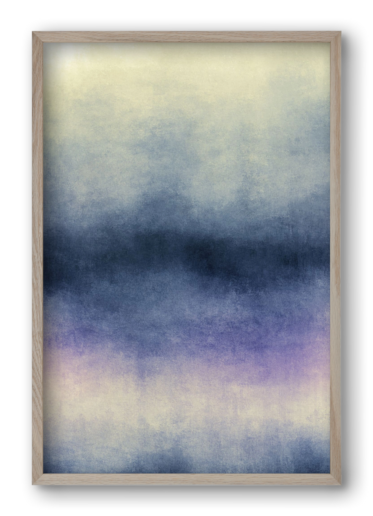 COLOR GRADIENT - 09, 40x60 cm (40x60 cm), Tölgy keret