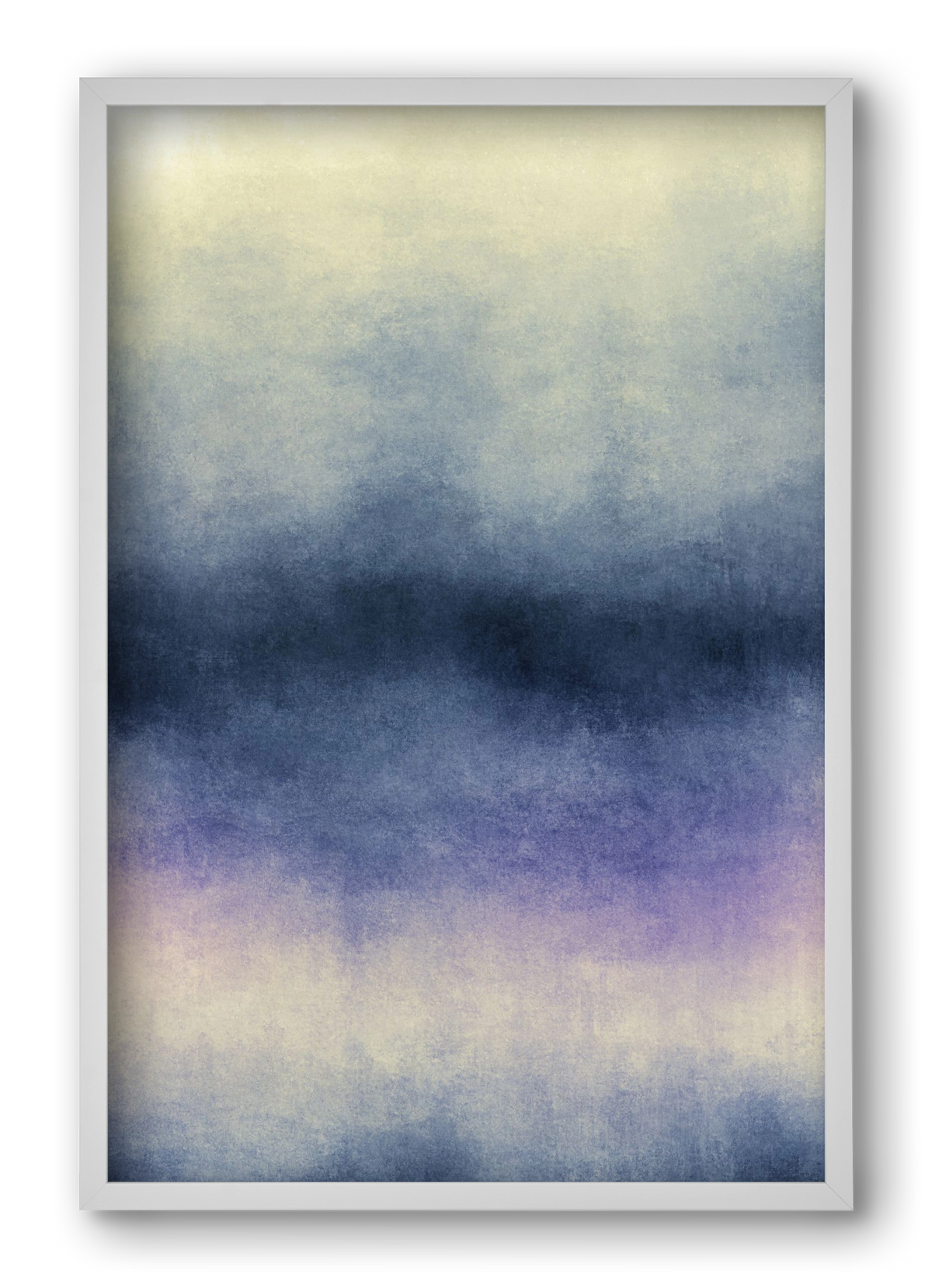 COLOR GRADIENT - 09, 40x60 cm (40x60 cm), Fehér keret