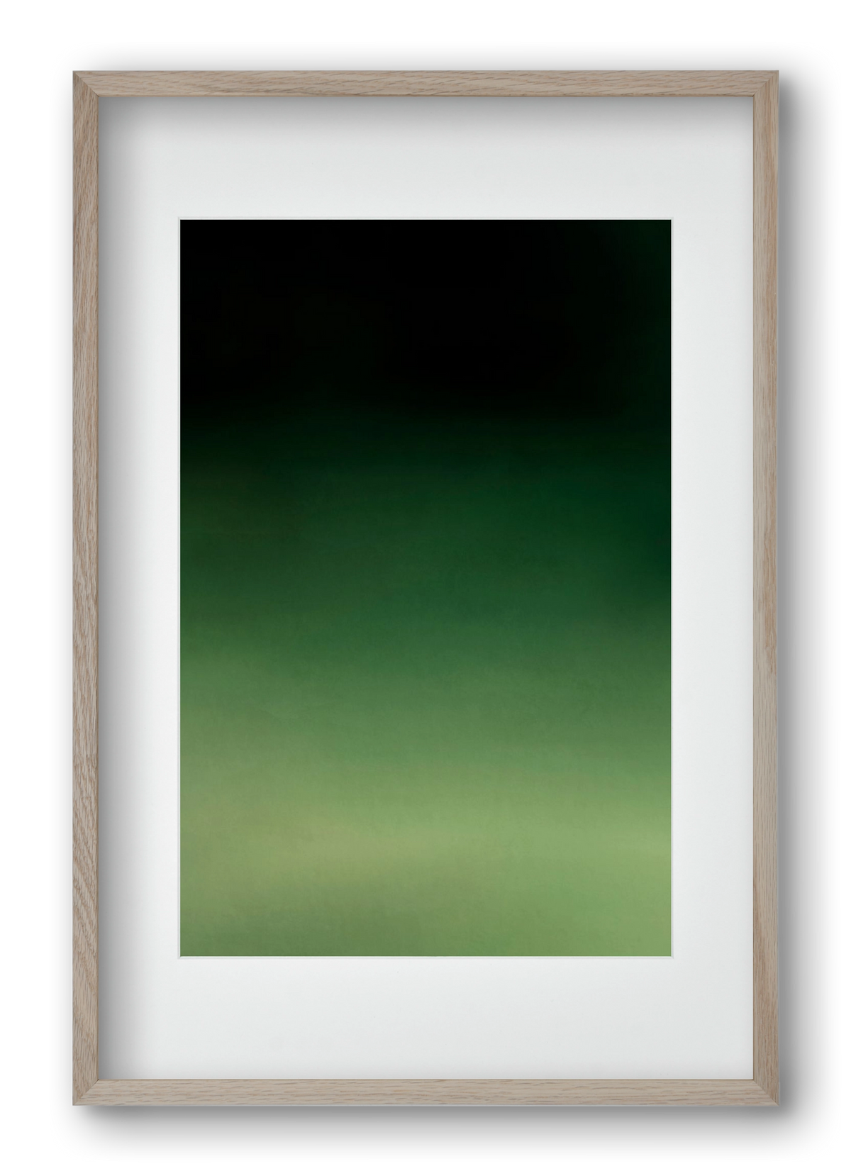 COLOR GRADIENT - 11, 40x60 cm (30x45 cm), Tölgy keret, paszpartuval