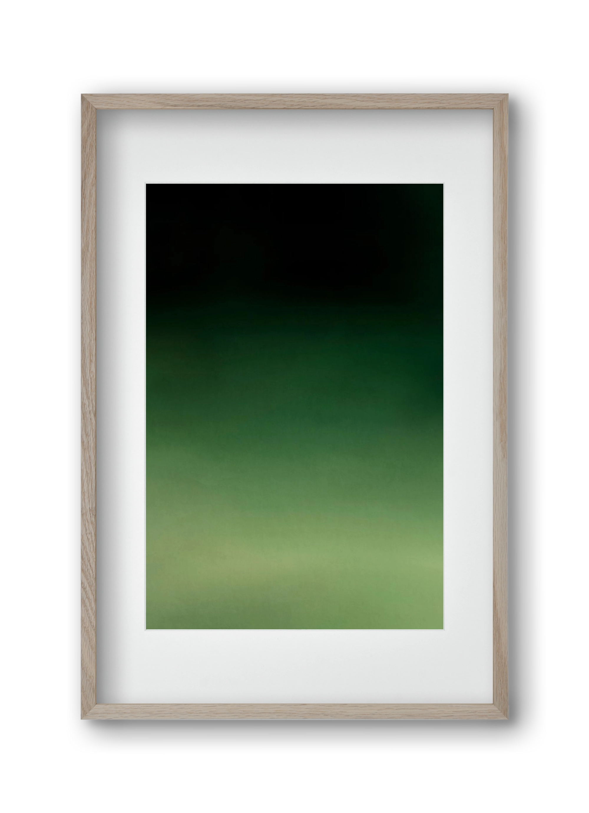 COLOR GRADIENT - 11, 30x45 cm (20x30 cm), Tölgy keret, paszpartuval