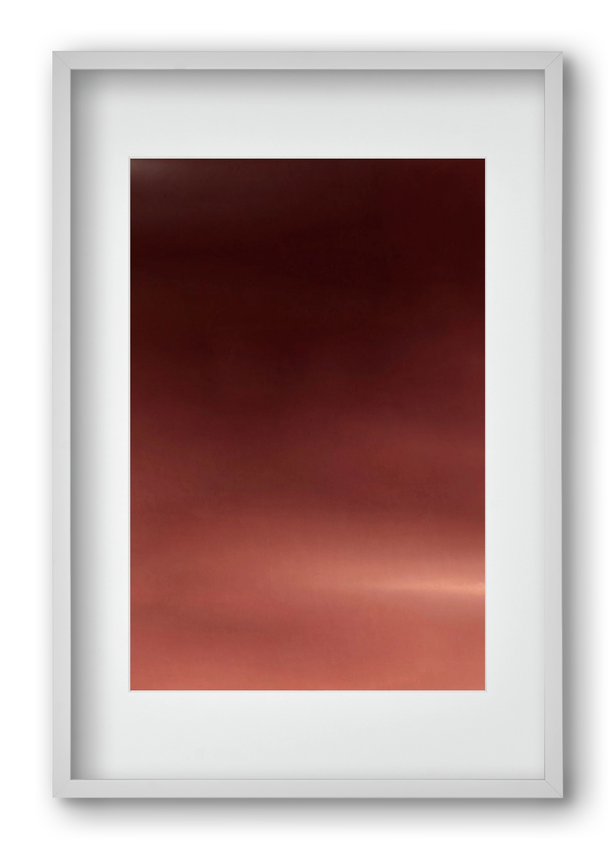 COLOR GRADIENT - 12, 40x60 cm (30x45 cm), Fehér keret, paszpartuval