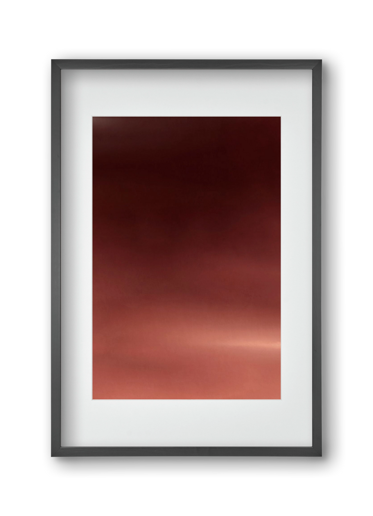 COLOR GRADIENT - 12, 30x45 cm (20x30 cm), Fekete keret, paszpartuval