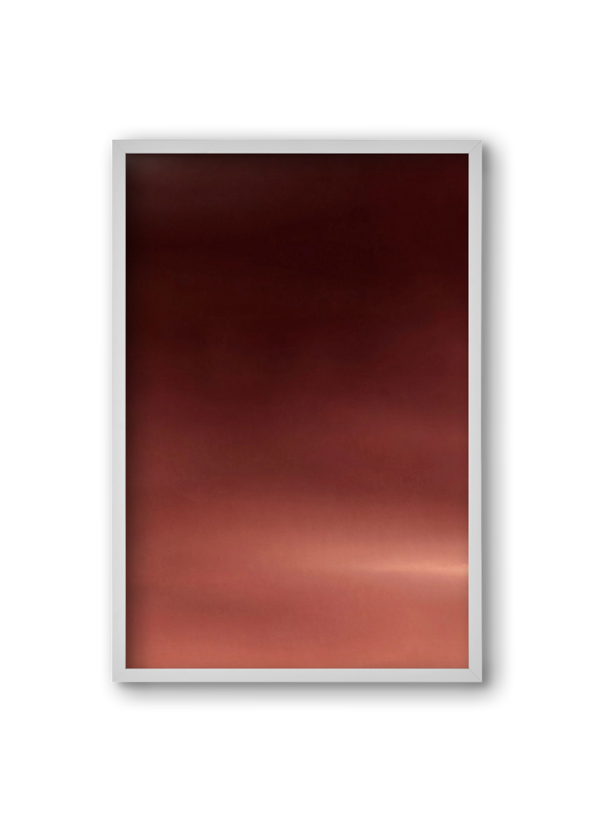 COLOR GRADIENT - 12, 20x30 cm (20x30 cm), Fehér keret