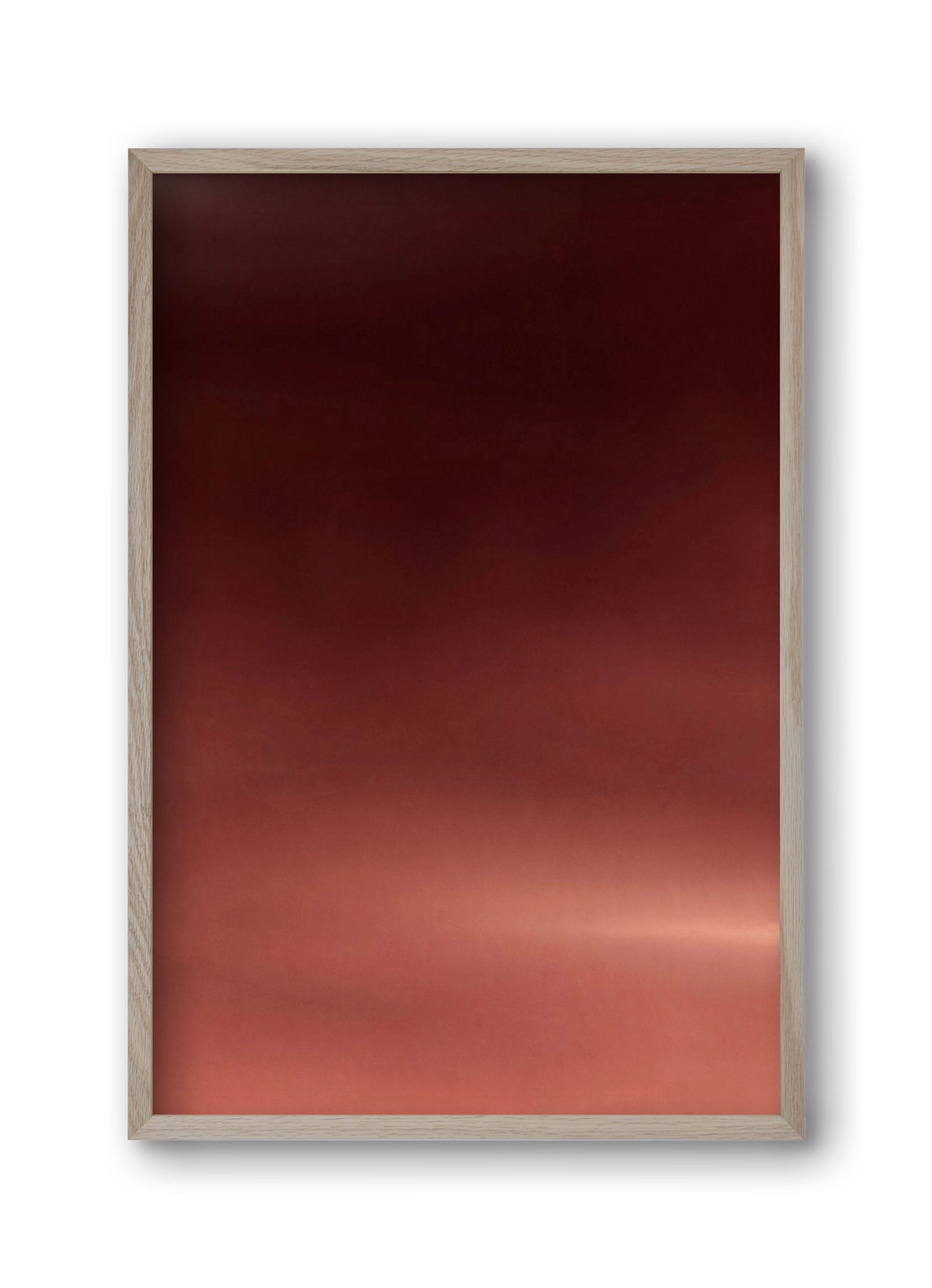 COLOR GRADIENT - 12, 30x45 cm (30x45 cm), Tölgy keret