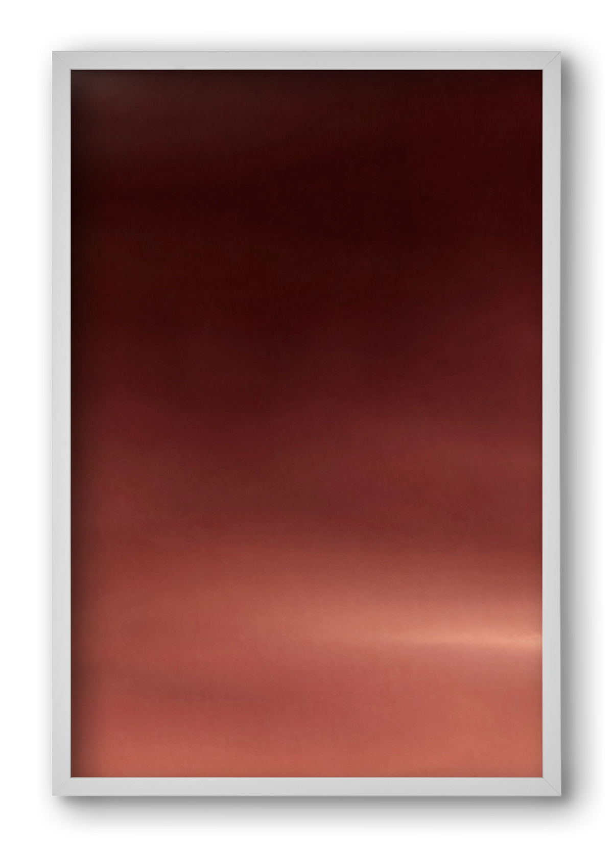 COLOR GRADIENT - 12, 40x60 cm (40x60 cm), Fehér keret