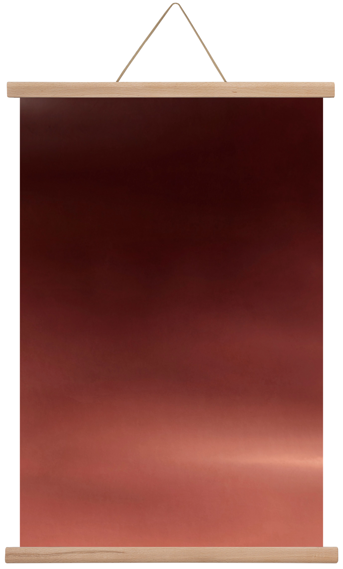 COLOR GRADIENT - 12, 40x60 cm (40x60 cm), Tölgy akasztó