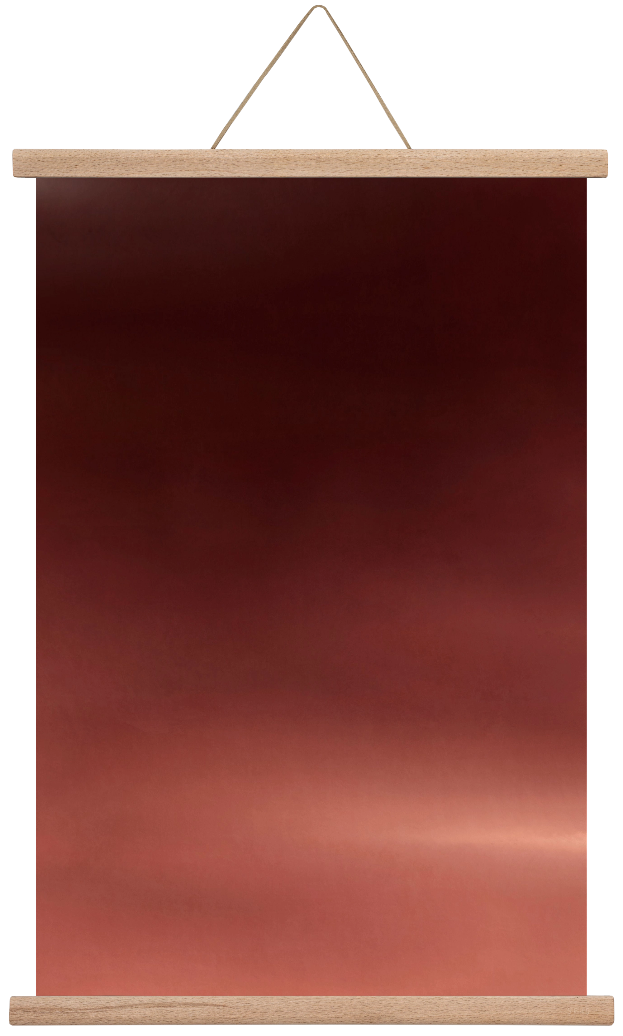 COLOR GRADIENT - 12, 40x60 cm (40x60 cm), Tölgy akasztó