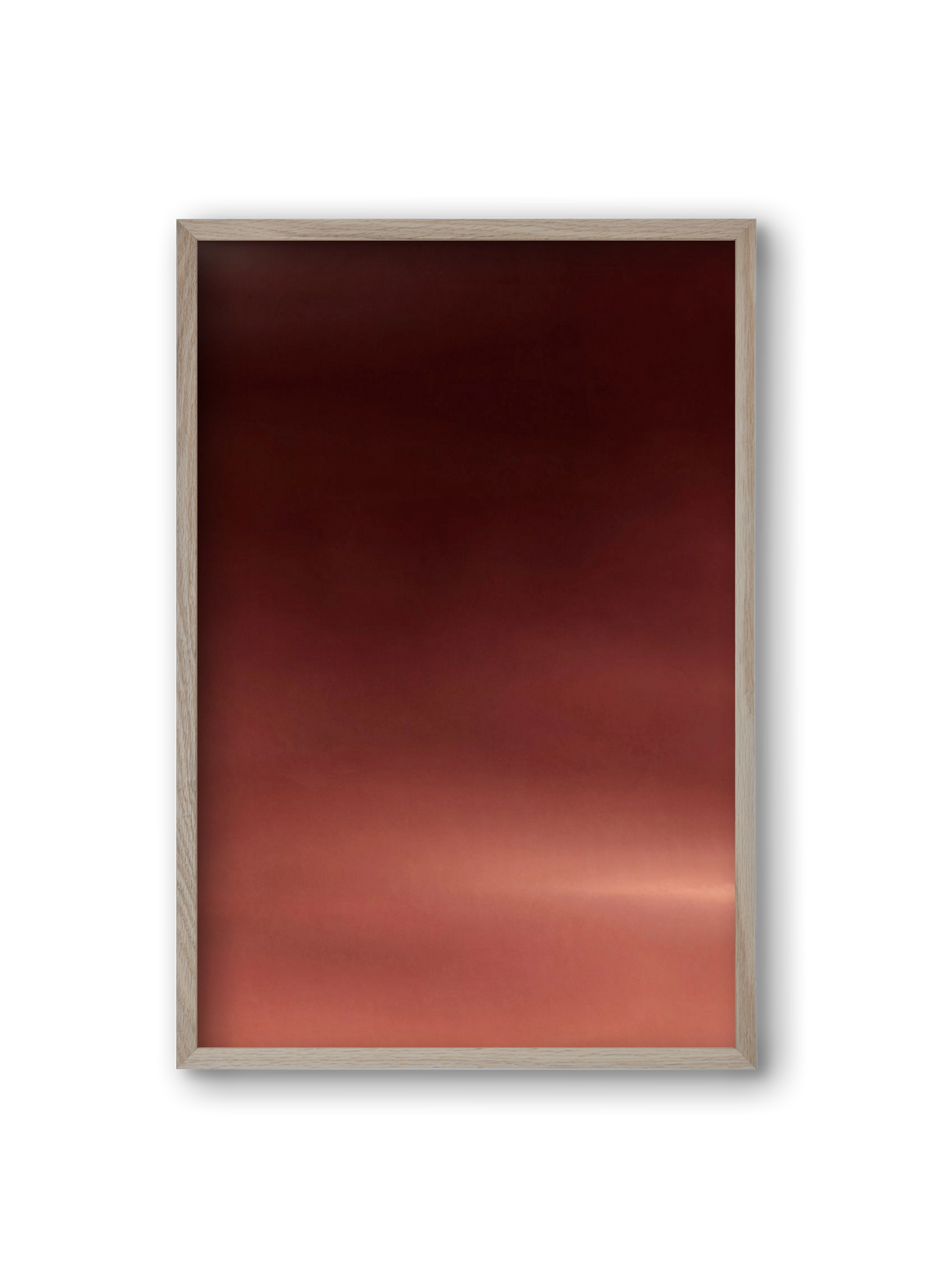 COLOR GRADIENT - 12, 20x30 cm (20x30 cm), Tölgy keret
