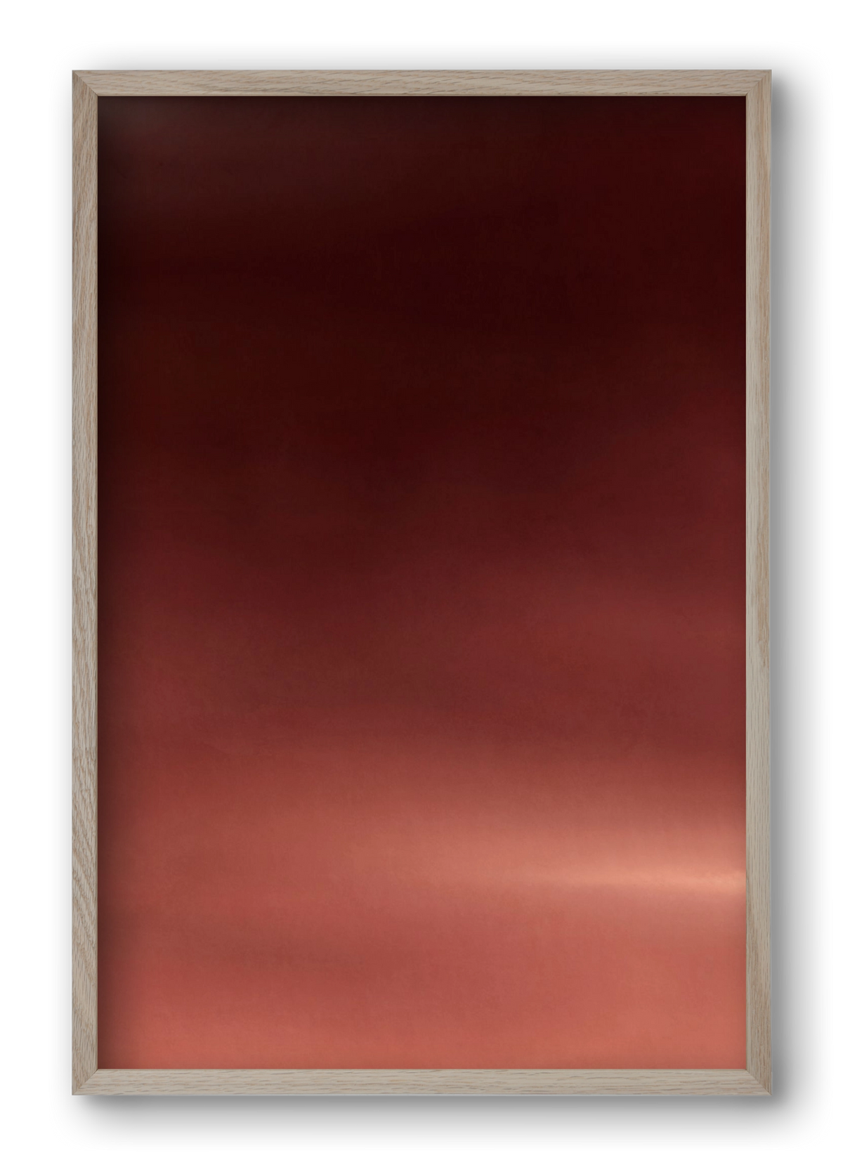 COLOR GRADIENT - 12, 40x60 cm (40x60 cm), Tölgy keret