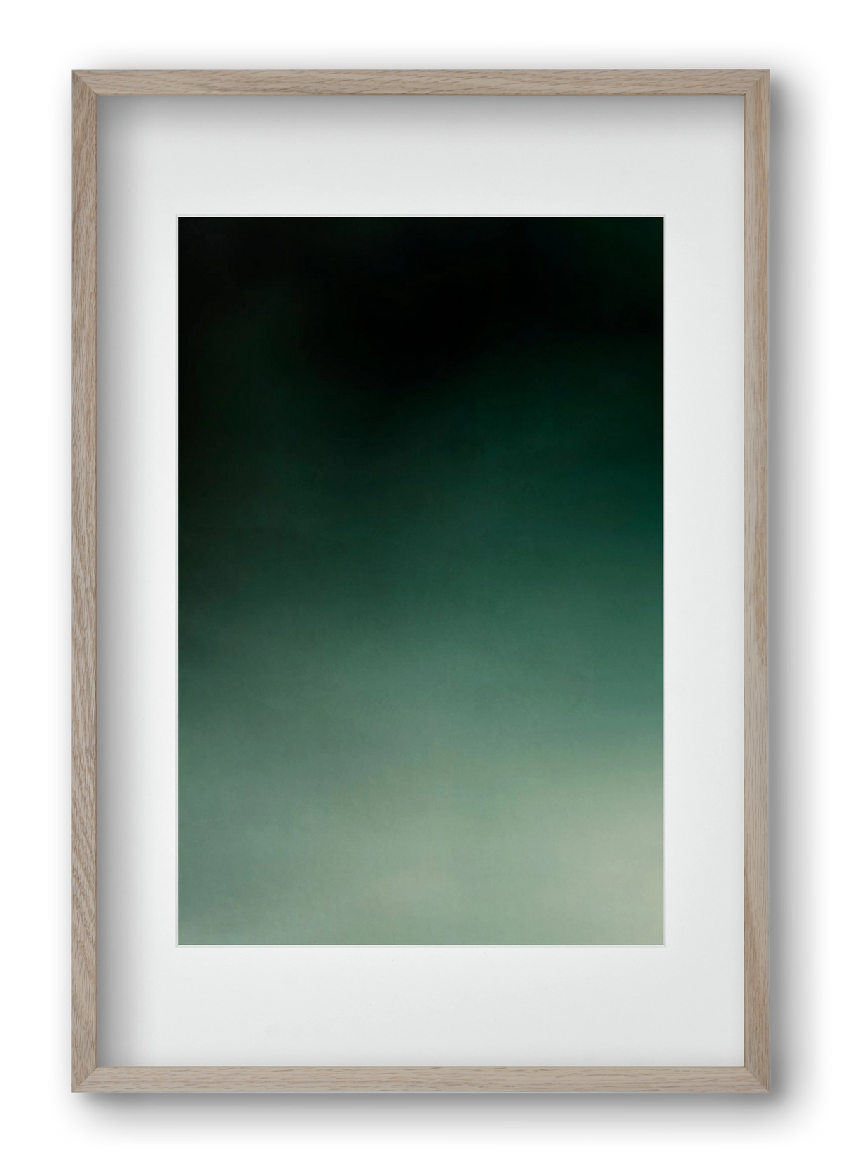 COLOR GRADIENT - 14, 40x60 cm (30x45 cm), Tölgy keret, paszpartuval