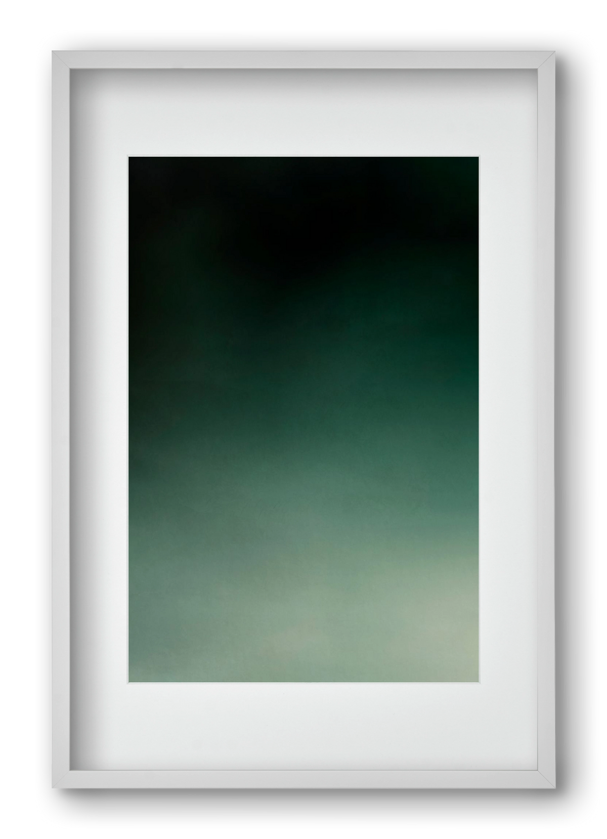 COLOR GRADIENT - 14, 40x60 cm (30x45 cm), Fehér keret, paszpartuval