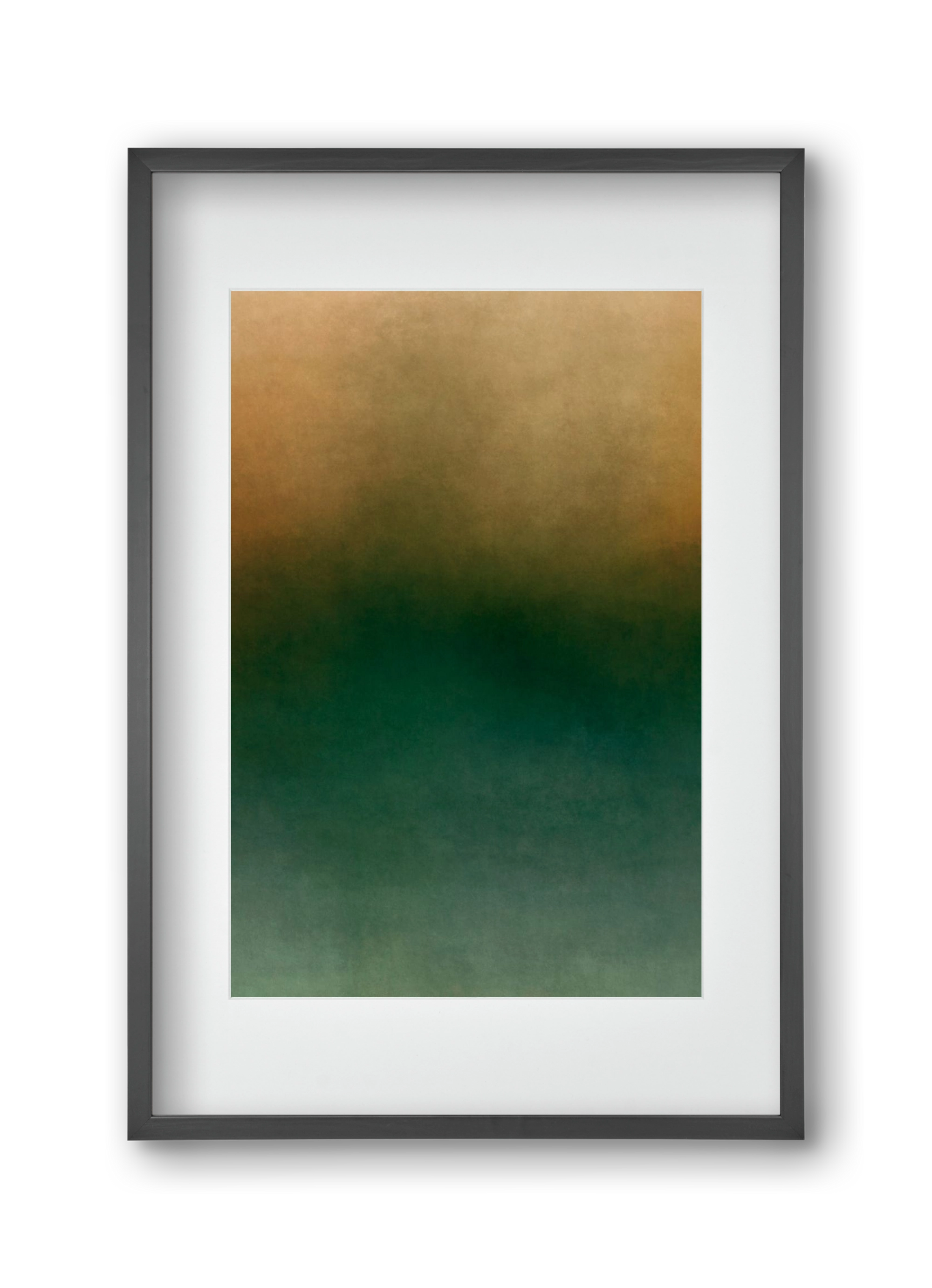 COLOR GRADIENT - 10, 30x45 cm (20x30 cm), Fekete keret, paszpartuval