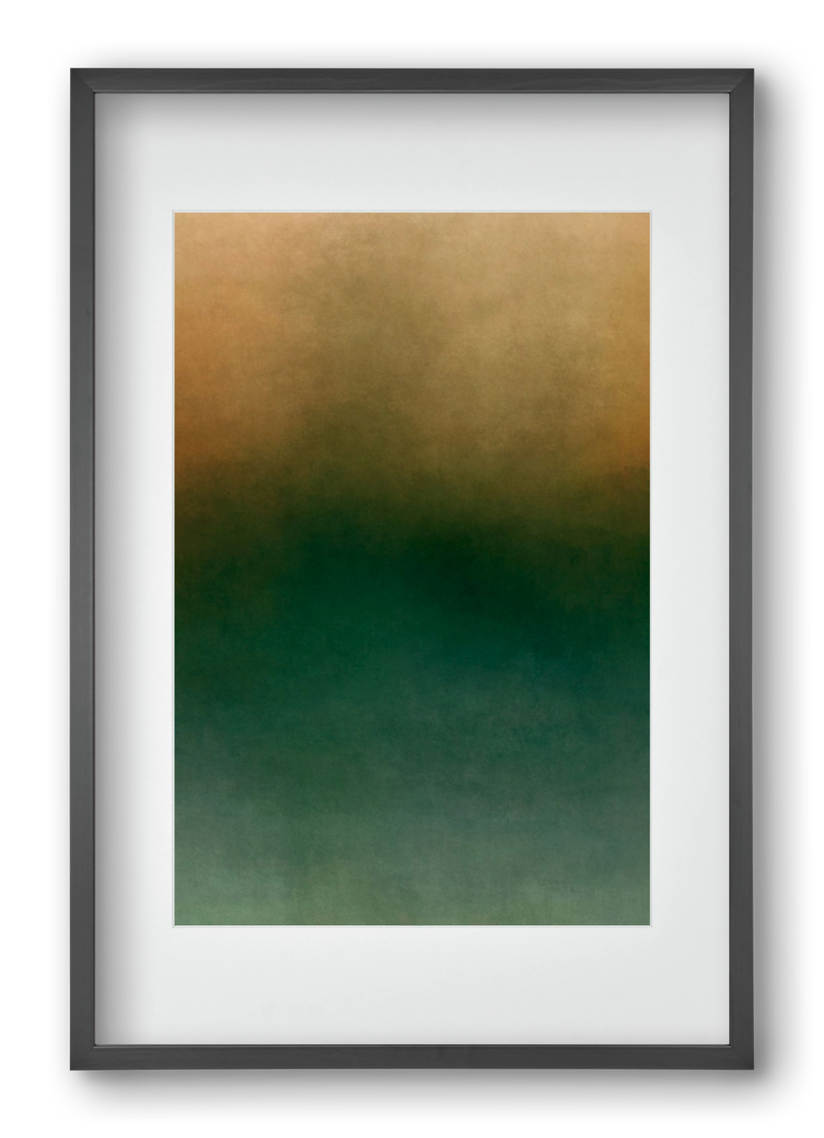 COLOR GRADIENT - 10, 40x60 cm (30x45 cm), Fekete keret, paszpartuval