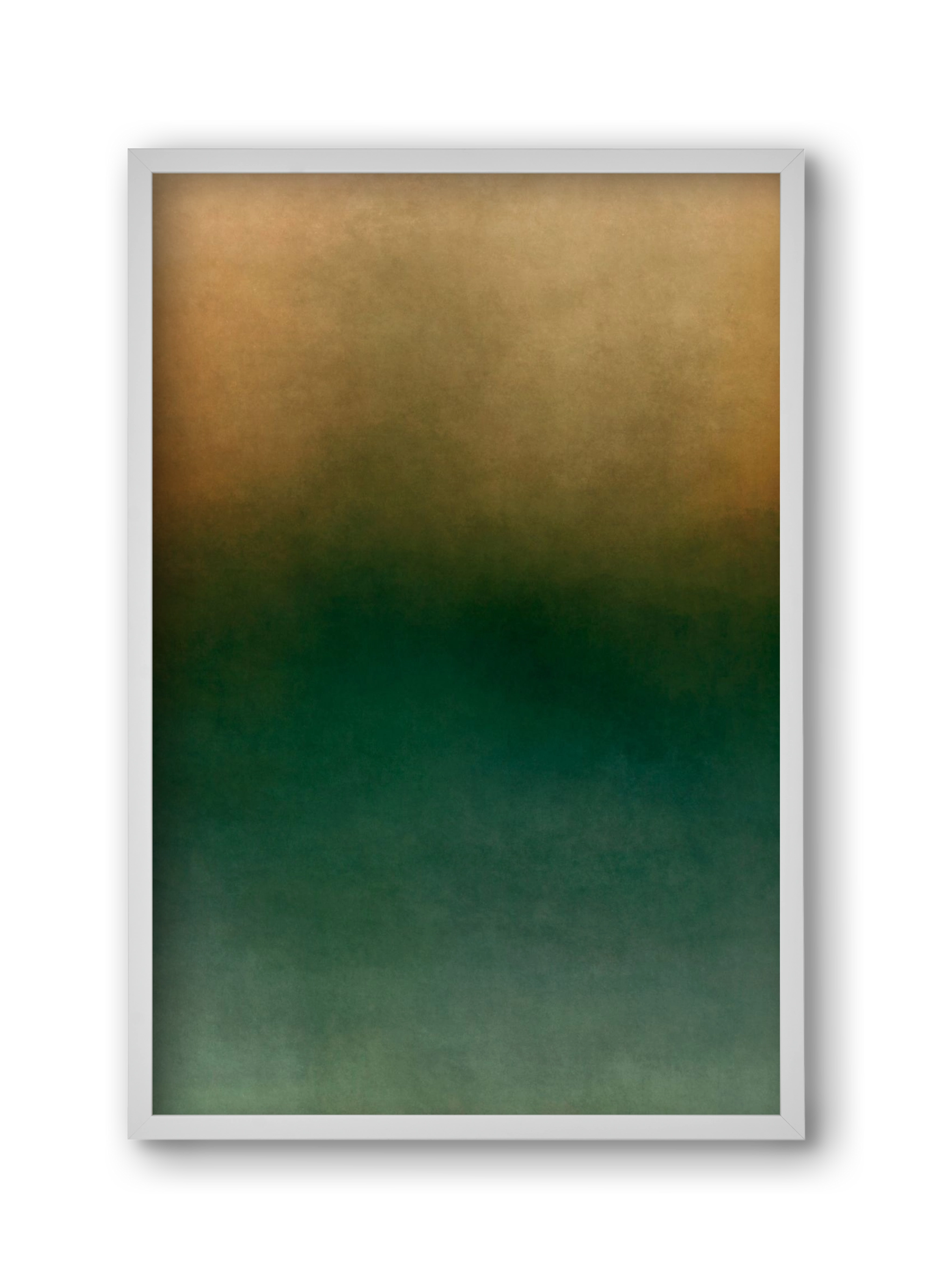 COLOR GRADIENT - 10, 30x45 cm (30x45 cm), Fehér keret