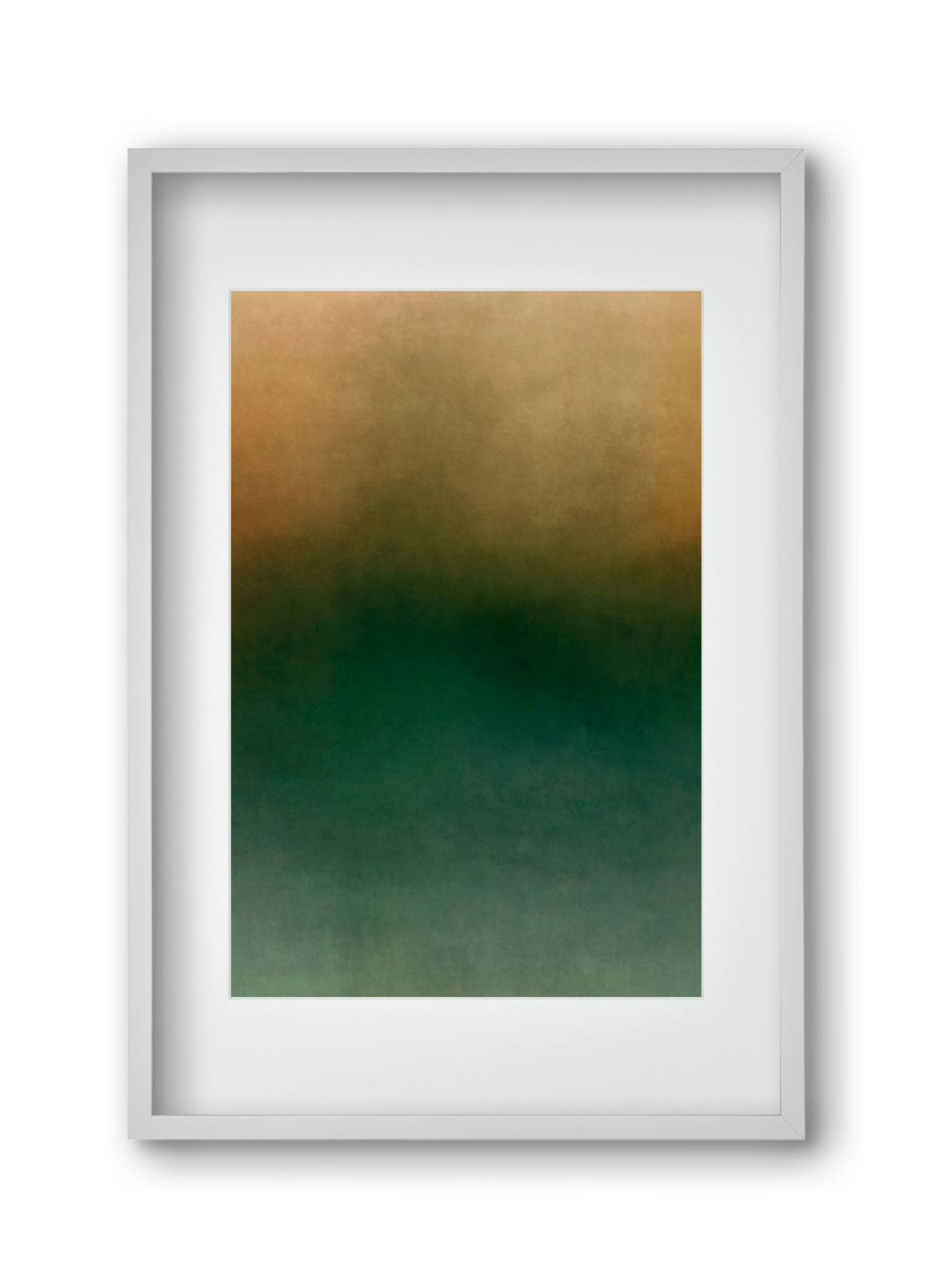 COLOR GRADIENT - 10, 30x45 cm (20x30 cm), Fehér keret, paszpartuval