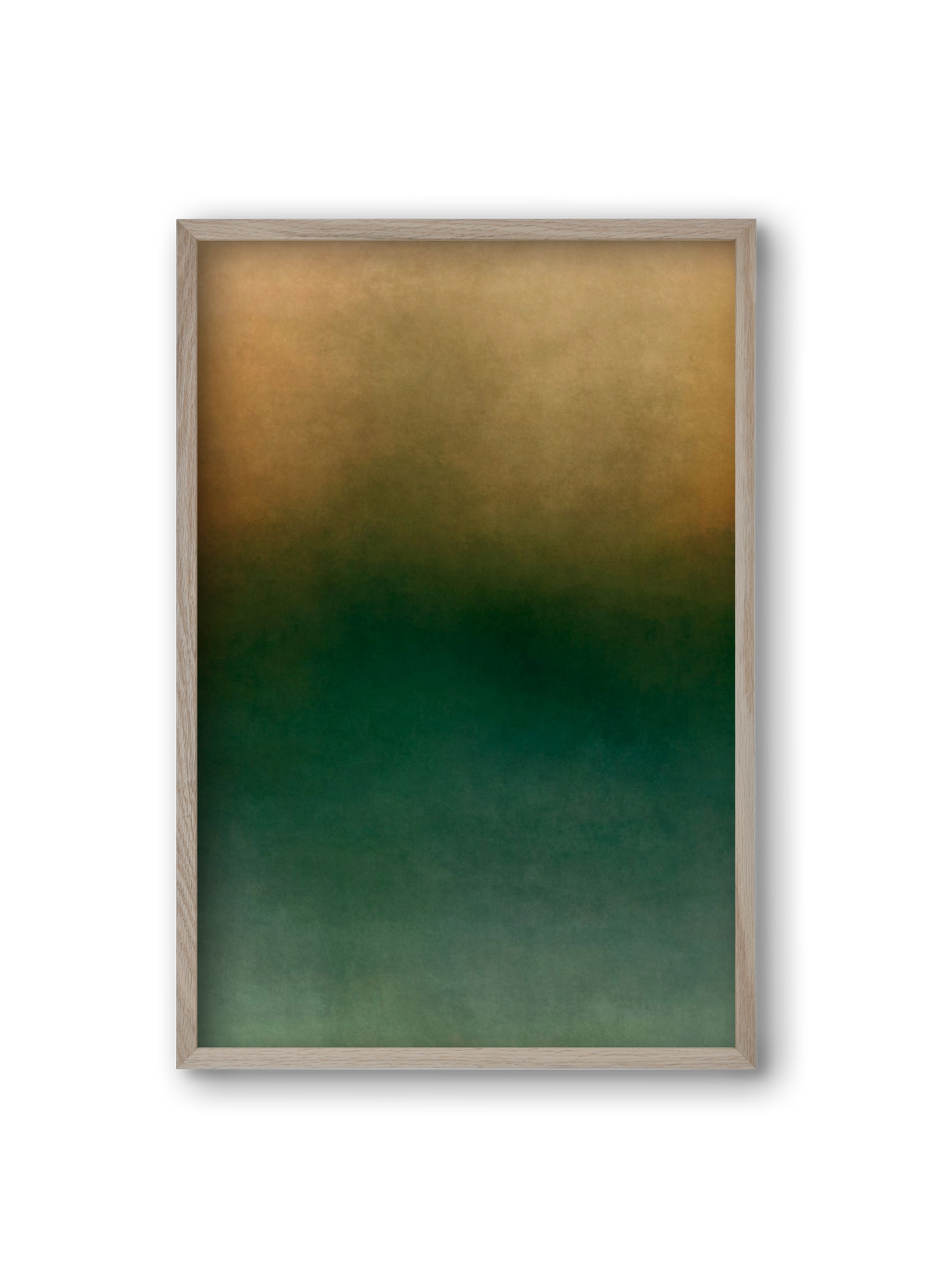 COLOR GRADIENT - 10, 20x30 cm (20x30 cm), Tölgy keret