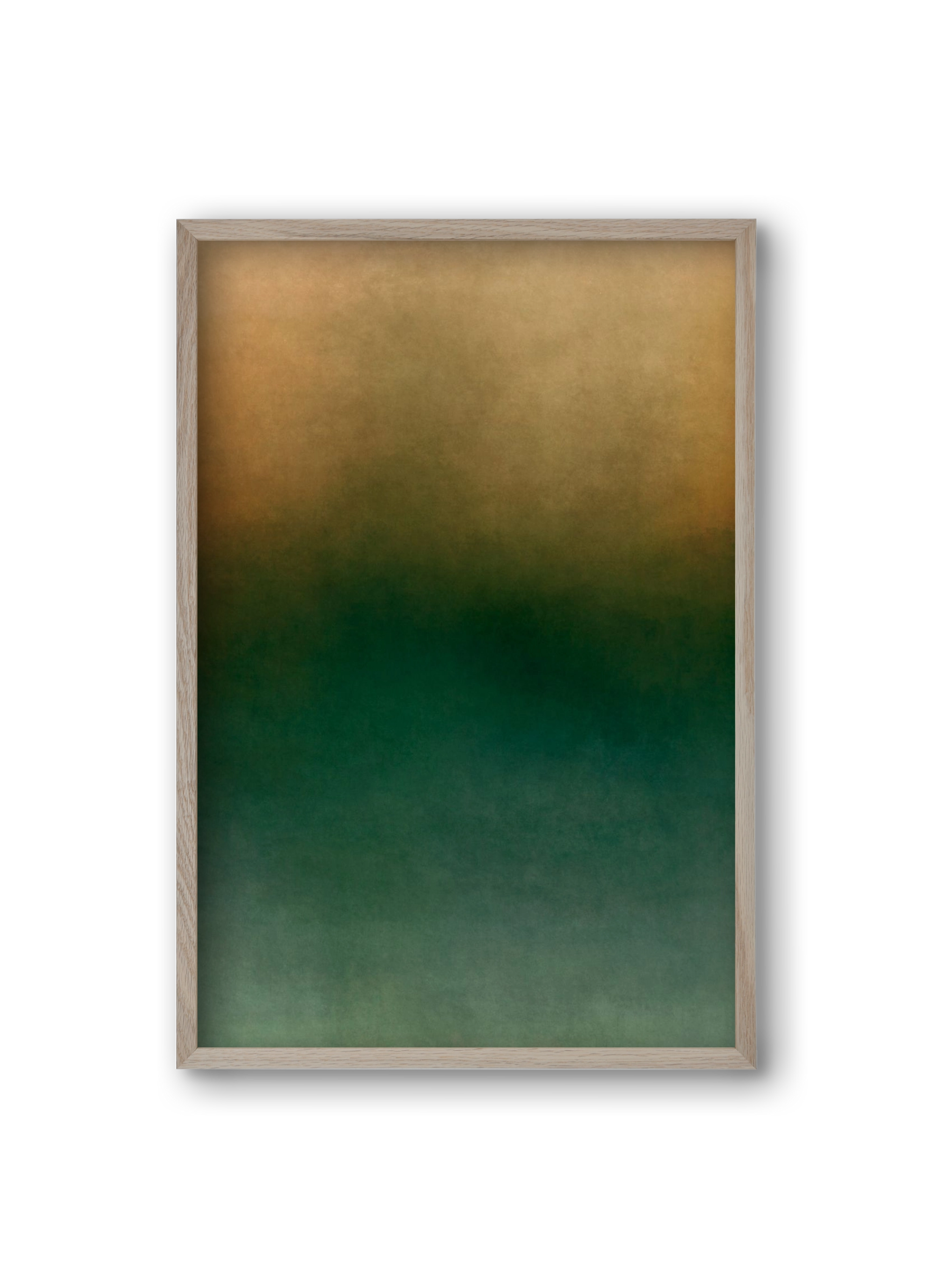 COLOR GRADIENT - 10, 20x30 cm (20x30 cm), Tölgy keret