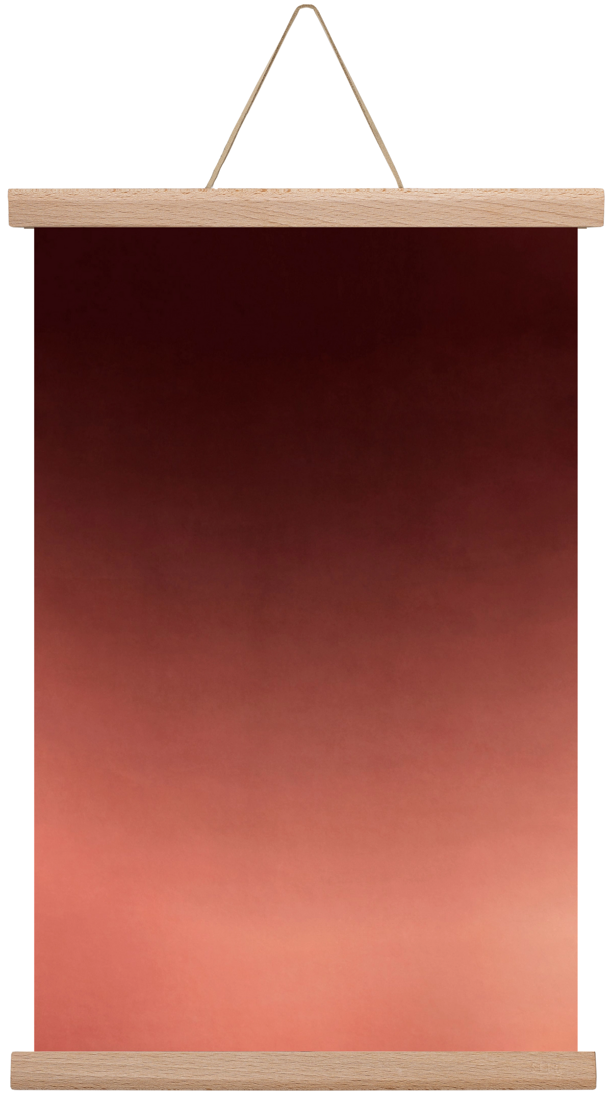 COLOR GRADIENT - 13, 30x45 cm (30x45 cm), Tölgy akasztó