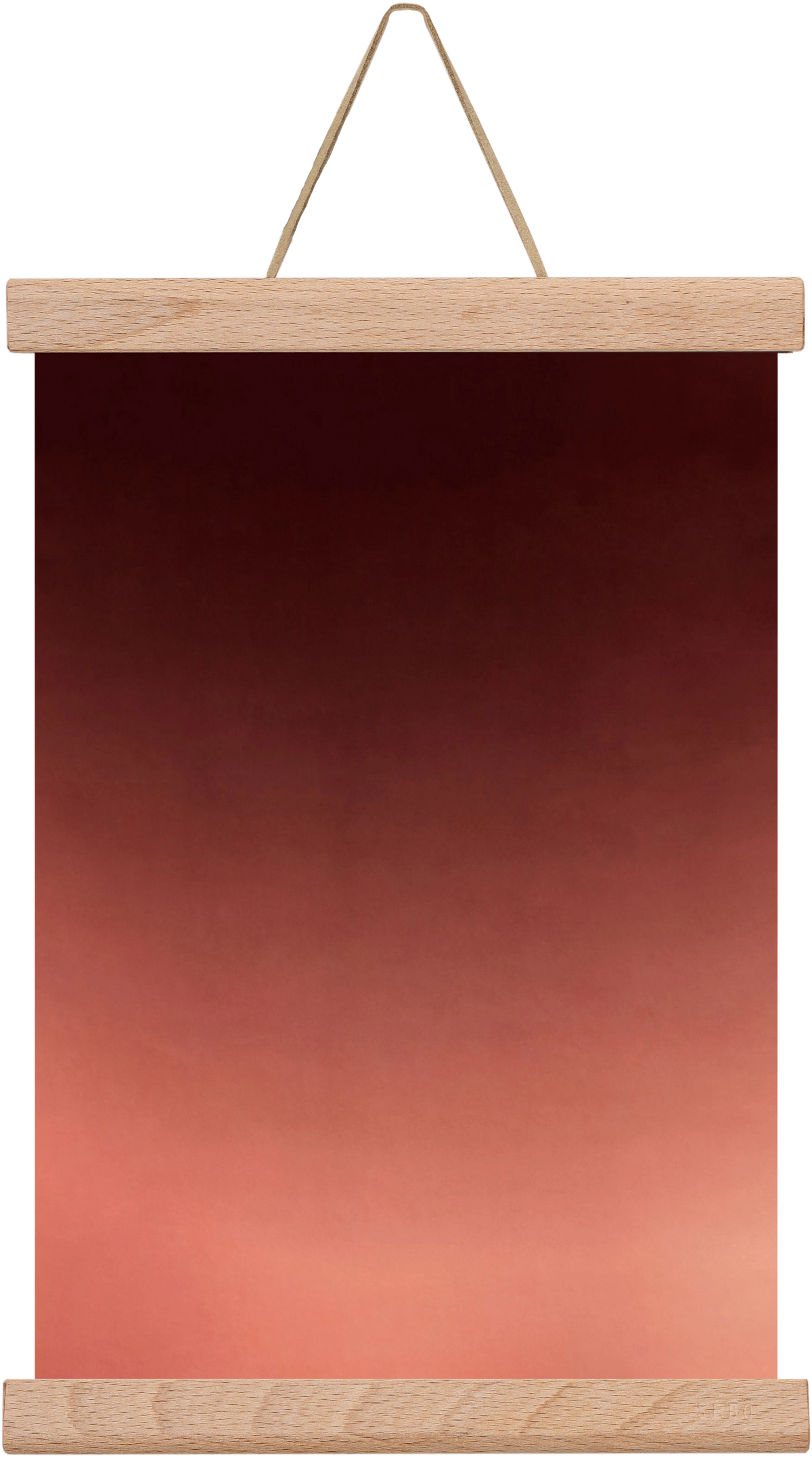 COLOR GRADIENT - 13, 20x30 cm (20x30 cm), Tölgy akasztó