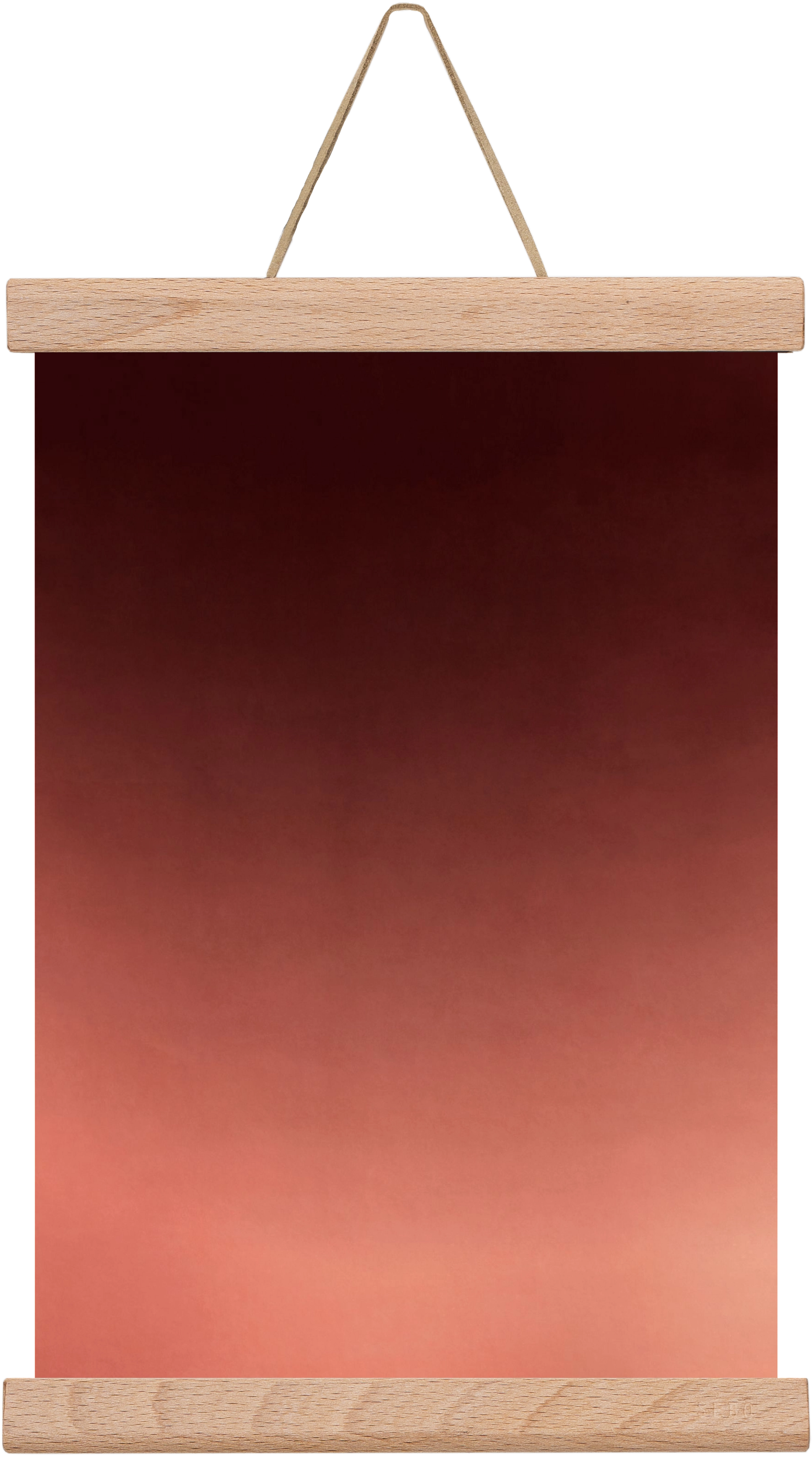 COLOR GRADIENT - 13, 20x30 cm (20x30 cm), Tölgy akasztó