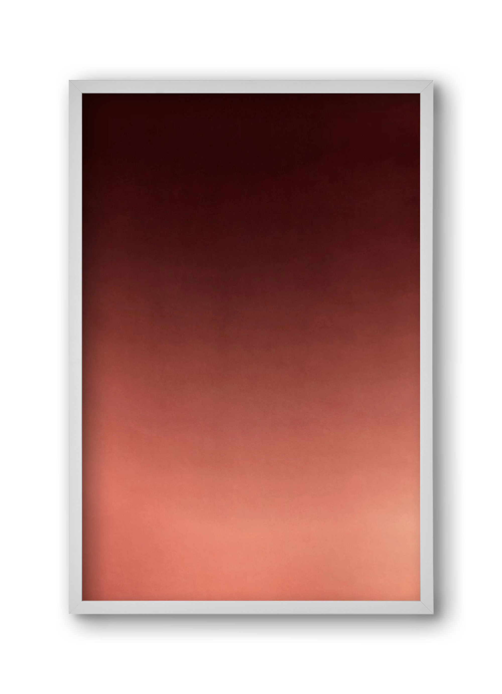 COLOR GRADIENT - 13, 30x45 cm (30x45 cm), Fehér keret