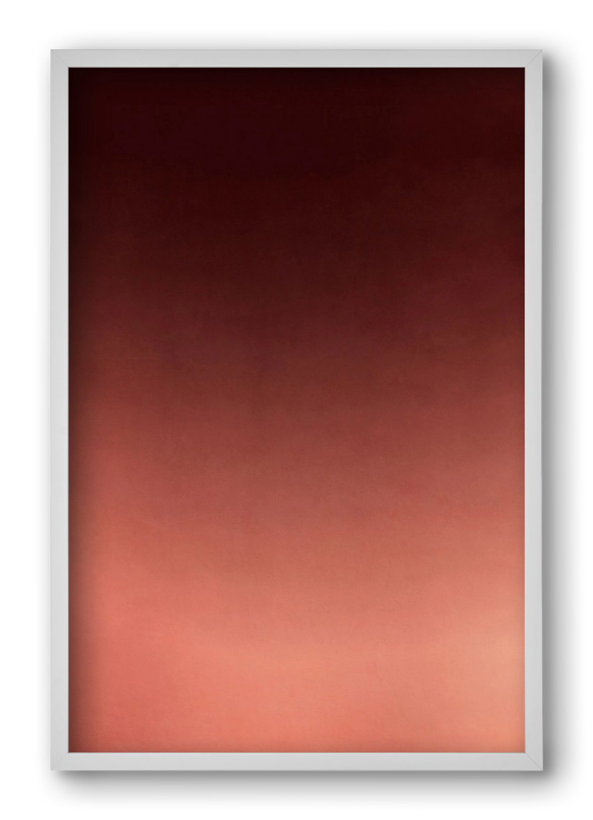 COLOR GRADIENT - 13, 40x60 cm (40x60 cm), Fehér keret