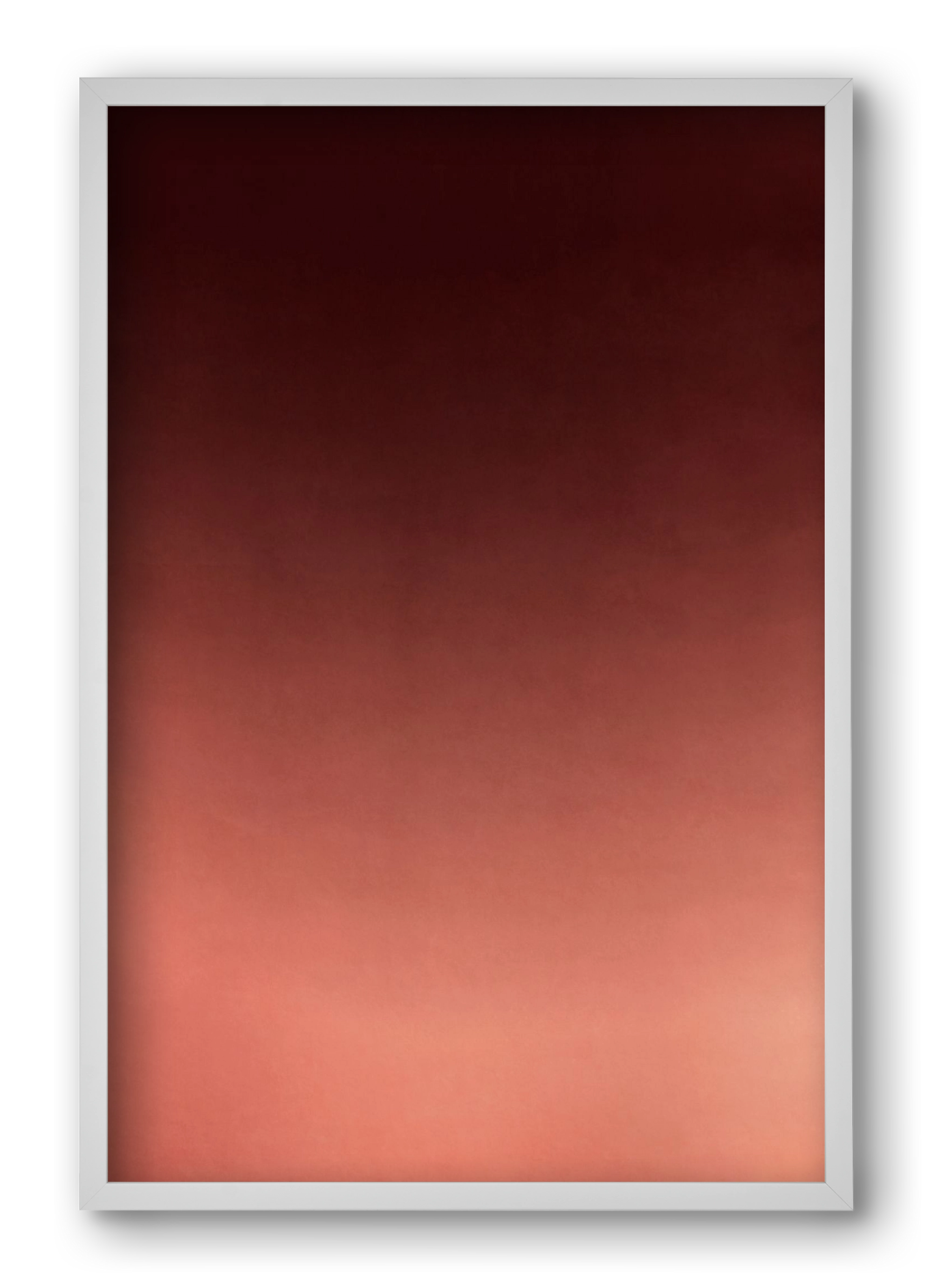 COLOR GRADIENT - 13, 40x60 cm (40x60 cm), Fehér keret