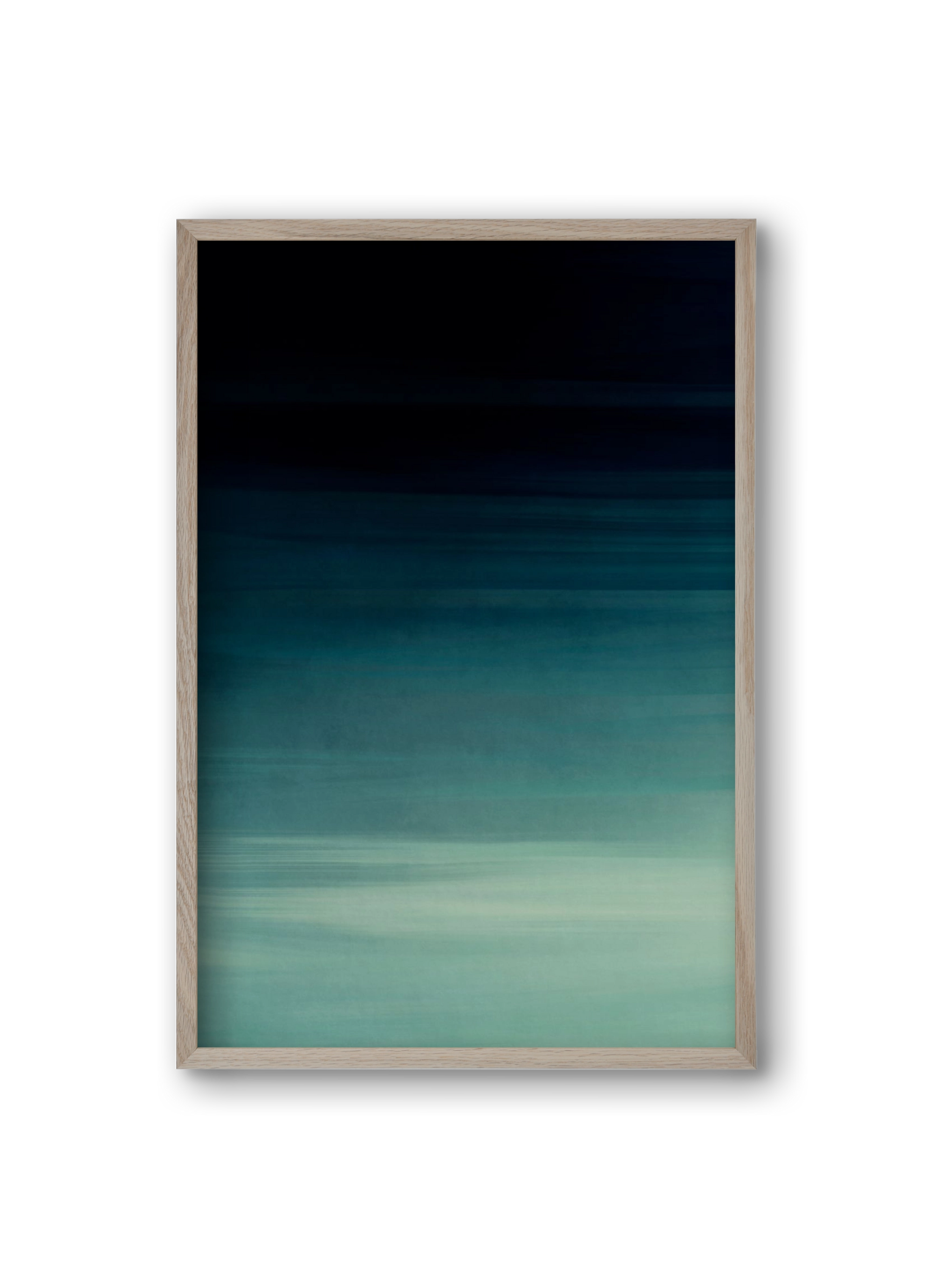 COLOR GRADIENT - 17, 20x30 cm (20x30 cm), Tölgy keret