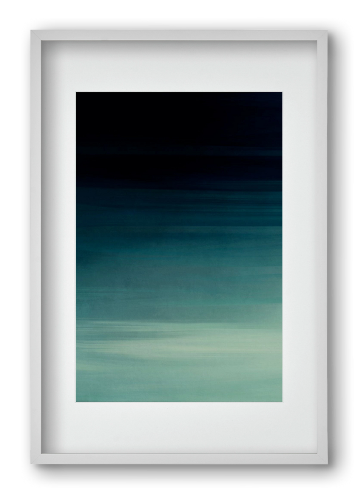 COLOR GRADIENT - 17, 40x60 cm (30x45 cm), Fehér keret, paszpartuval