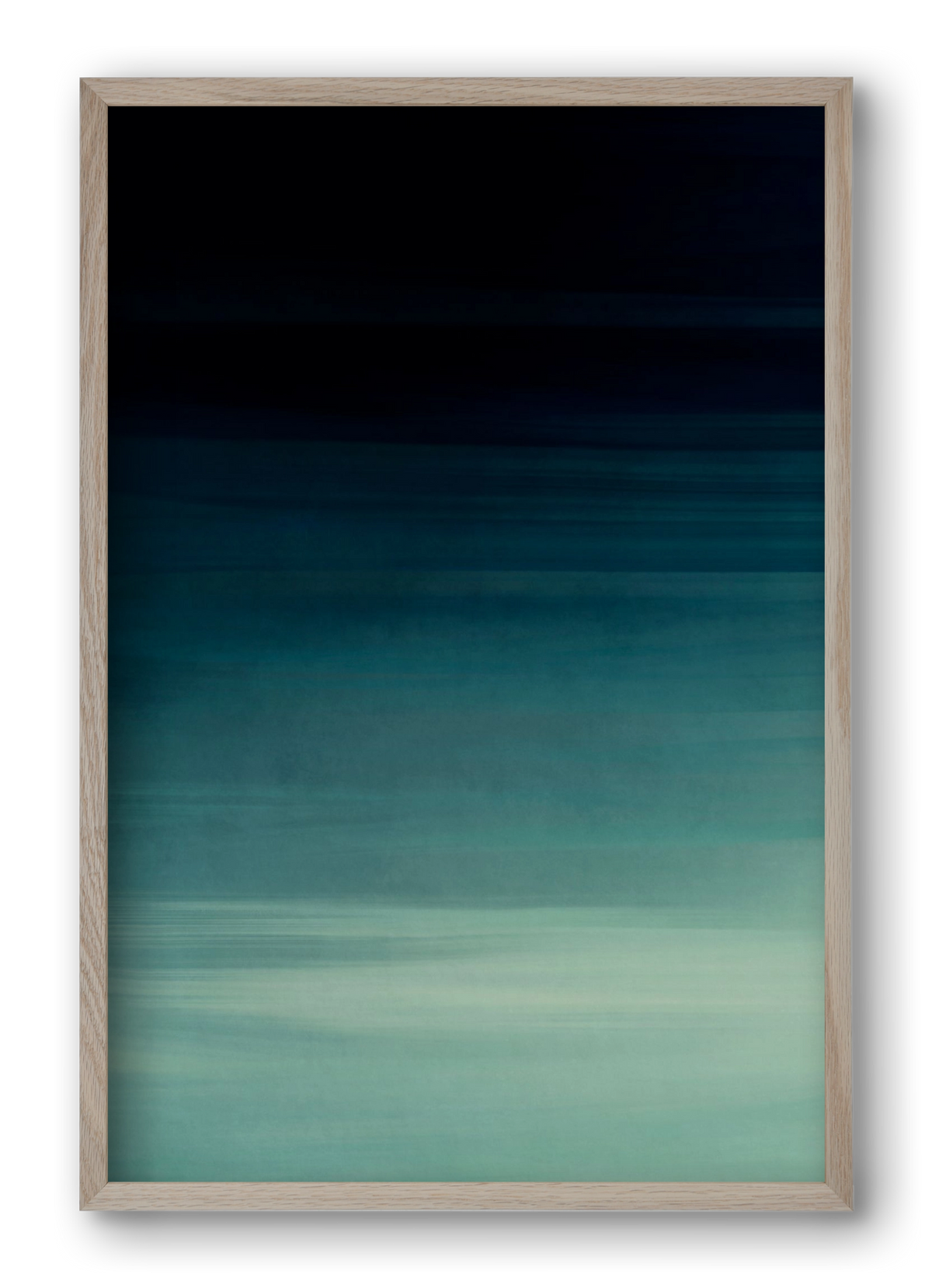 COLOR GRADIENT - 17, 40x60 cm (40x60 cm), Tölgy keret