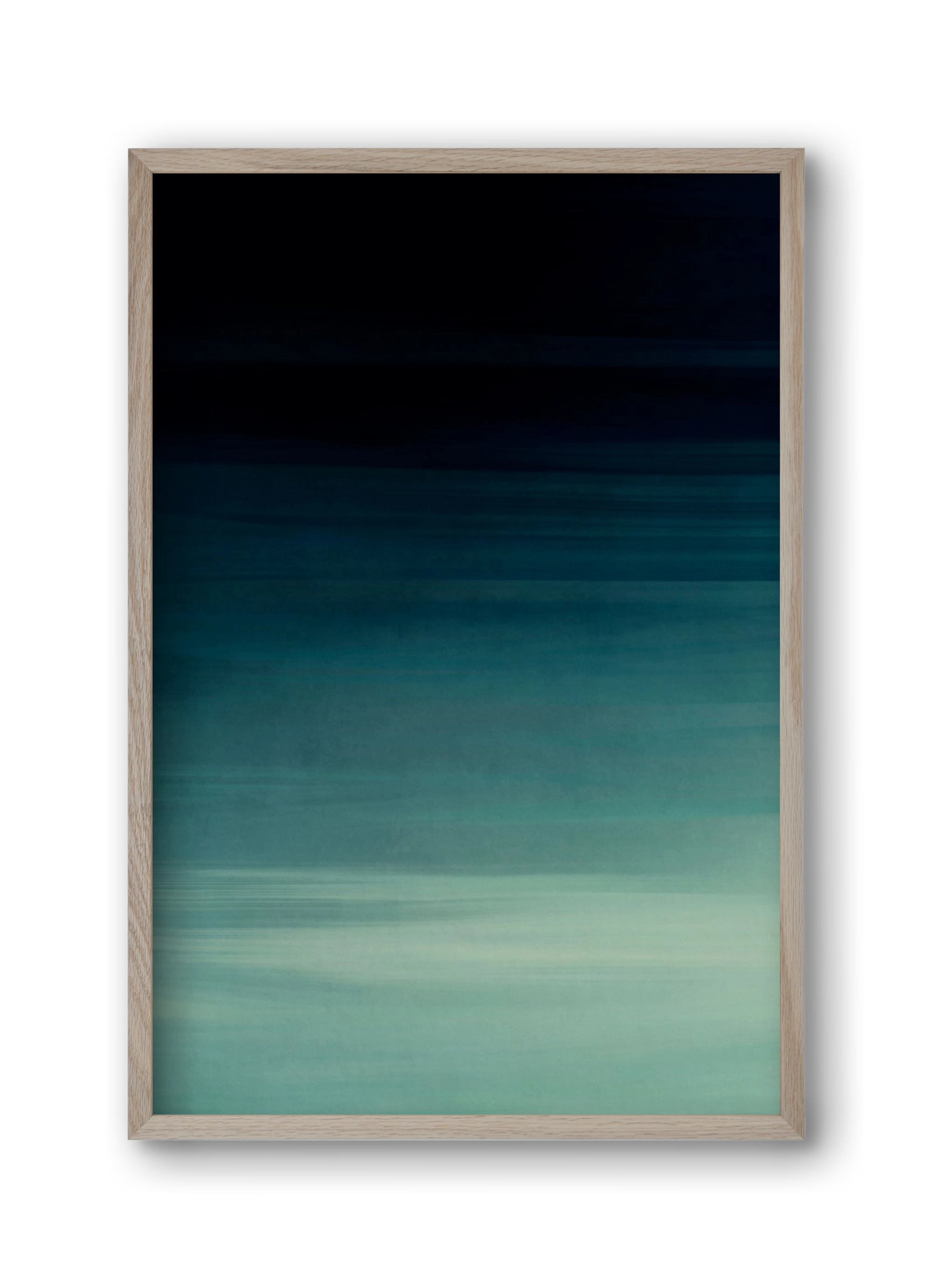 COLOR GRADIENT - 17, 30x45 cm (30x45 cm), Tölgy keret