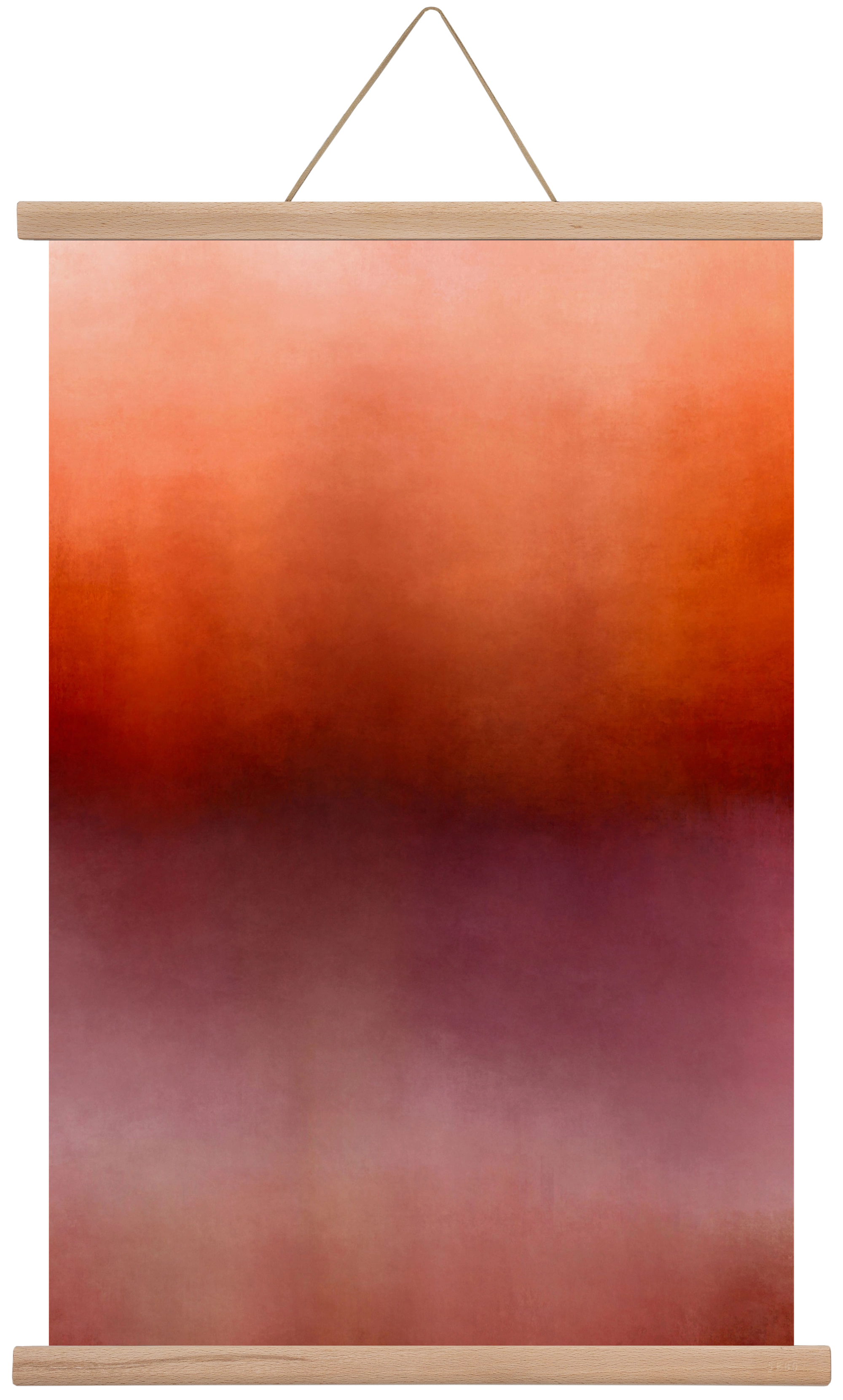 COLOR GRADIENT - 15, 40x60 cm (40x60 cm), Tölgy akasztó