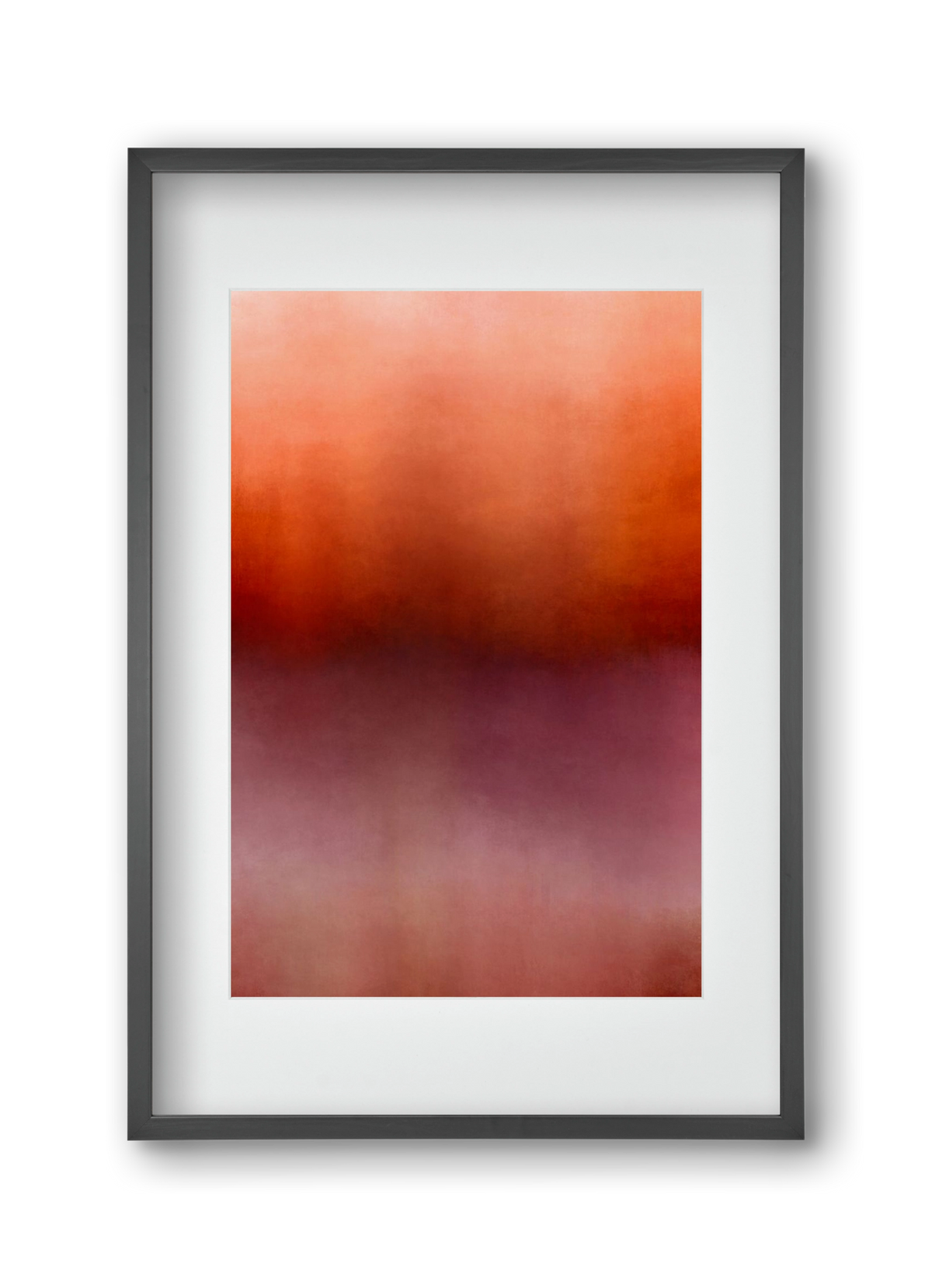 COLOR GRADIENT - 15, 30x45 cm (20x30 cm), Fekete keret, paszpartuval