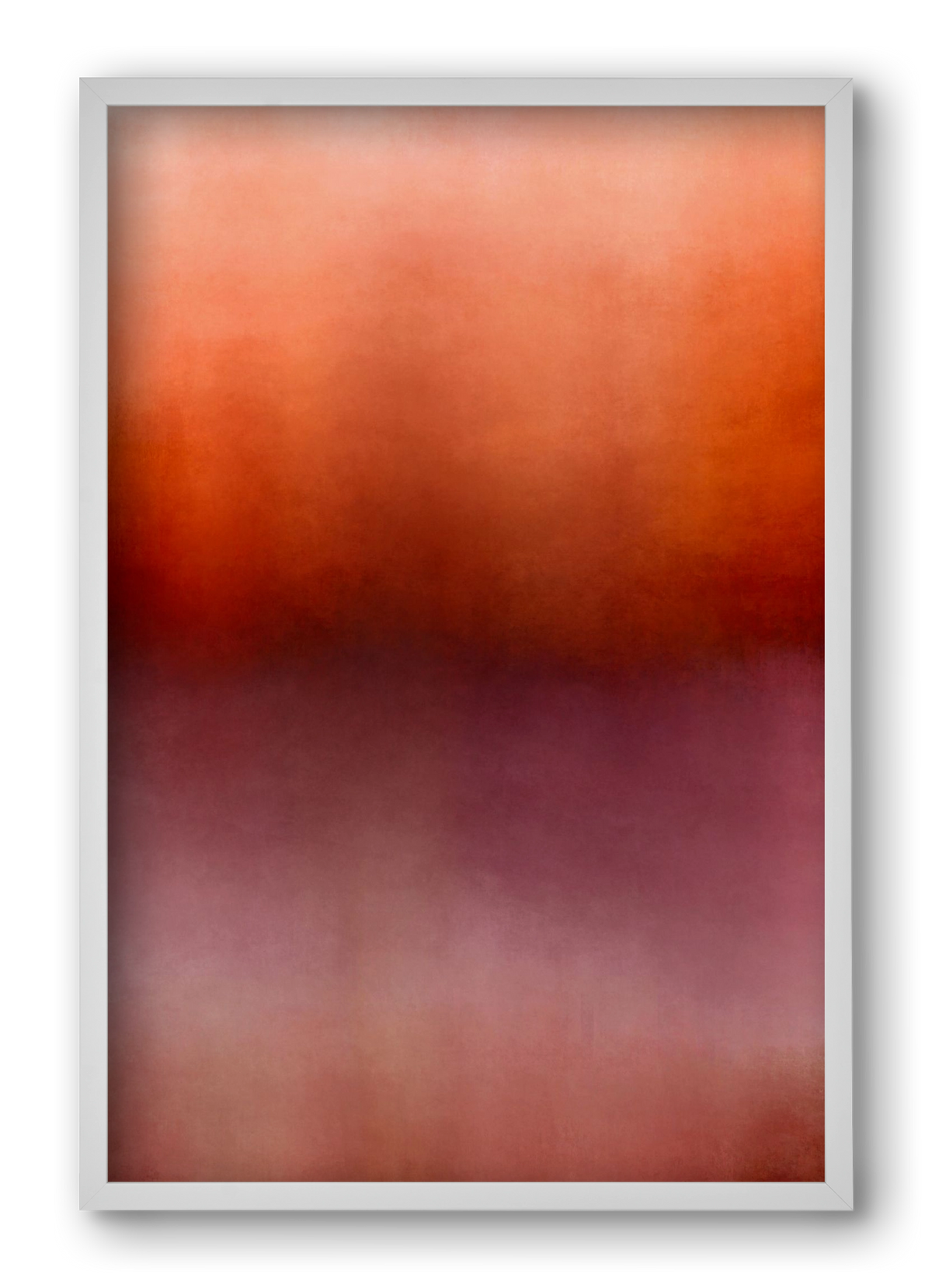 COLOR GRADIENT - 15, 40x60 cm (40x60 cm), Fehér keret