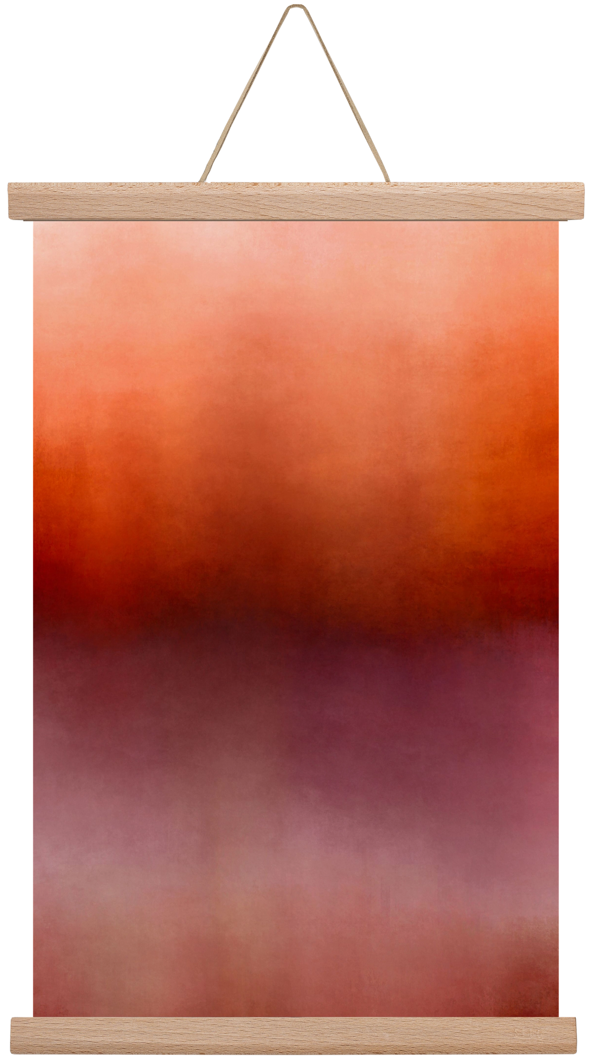 COLOR GRADIENT - 15, 30x45 cm (30x45 cm), Tölgy akasztó