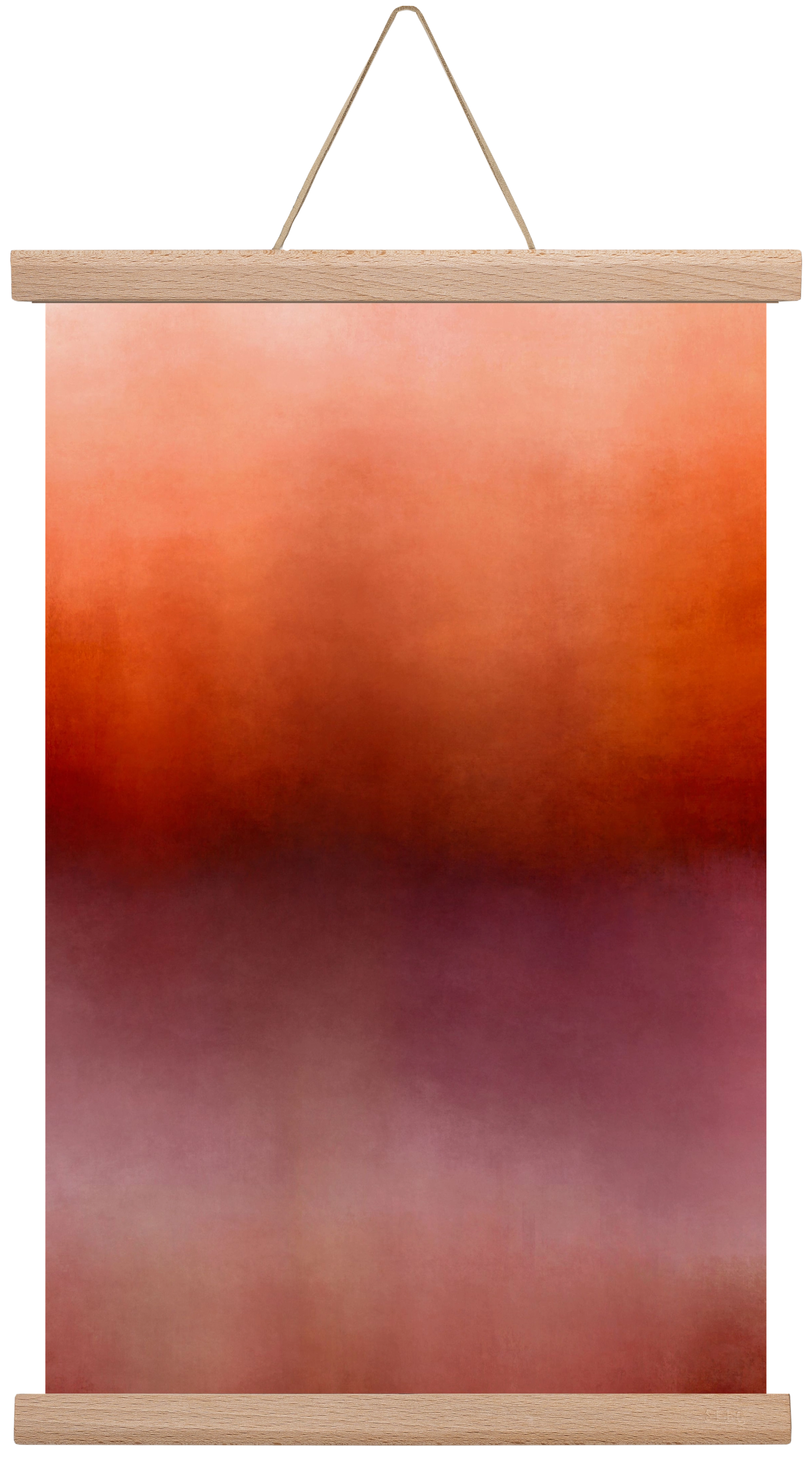 COLOR GRADIENT - 15, 30x45 cm (30x45 cm), Tölgy akasztó