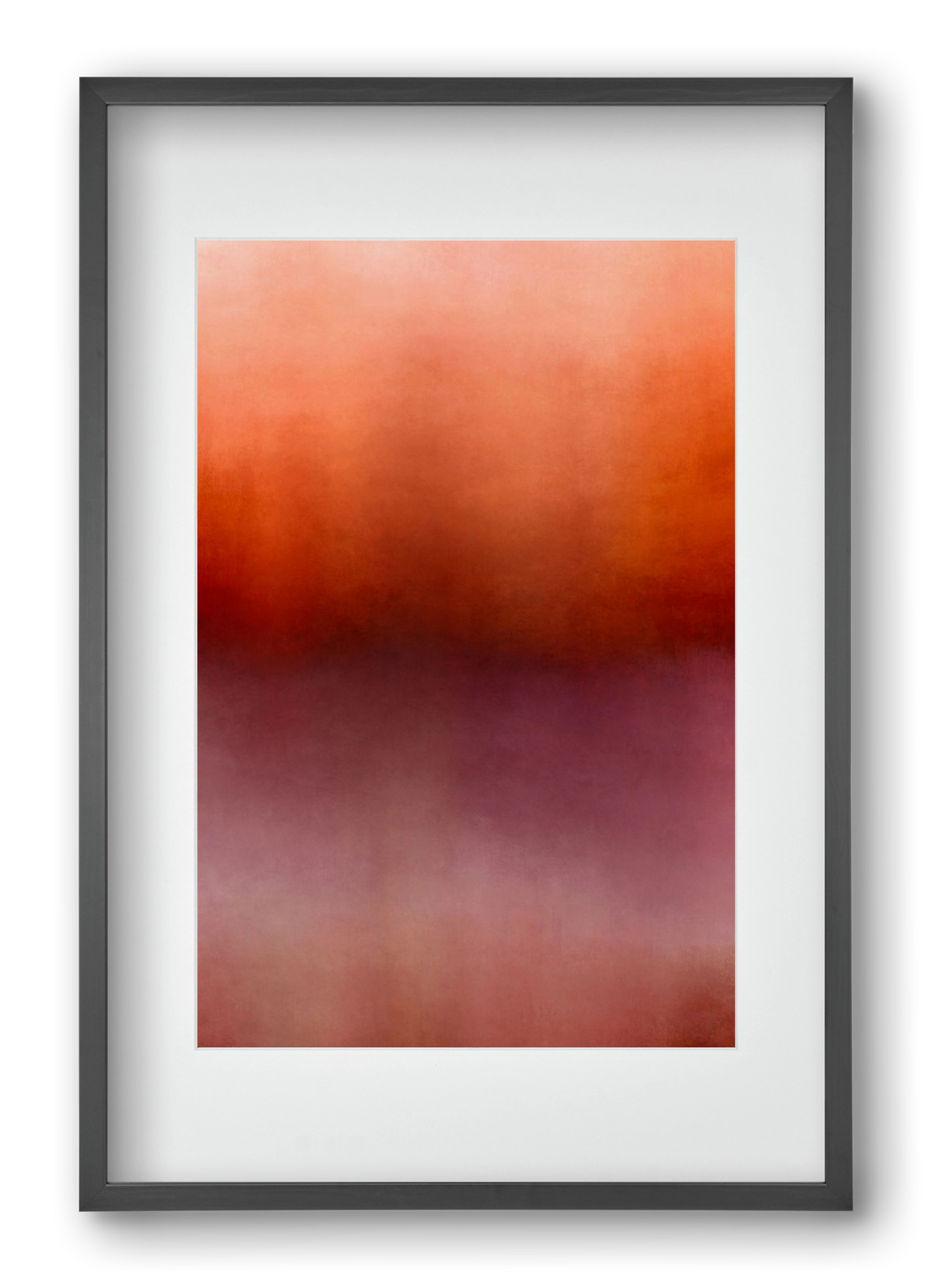 COLOR GRADIENT - 15, 40x60 cm (30x45 cm), Fekete keret, paszpartuval