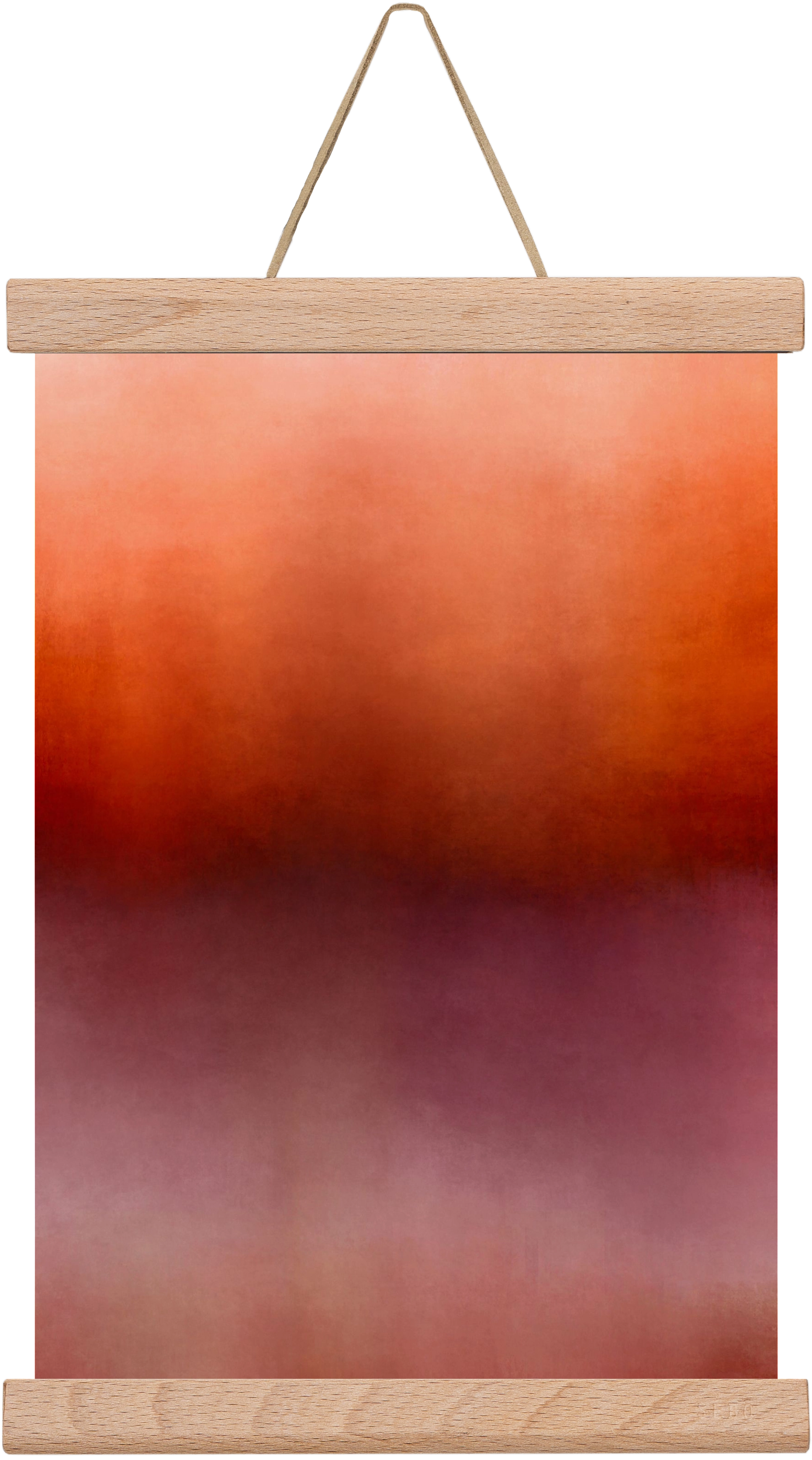 COLOR GRADIENT - 15, 20x30 cm (20x30 cm), Tölgy akasztó