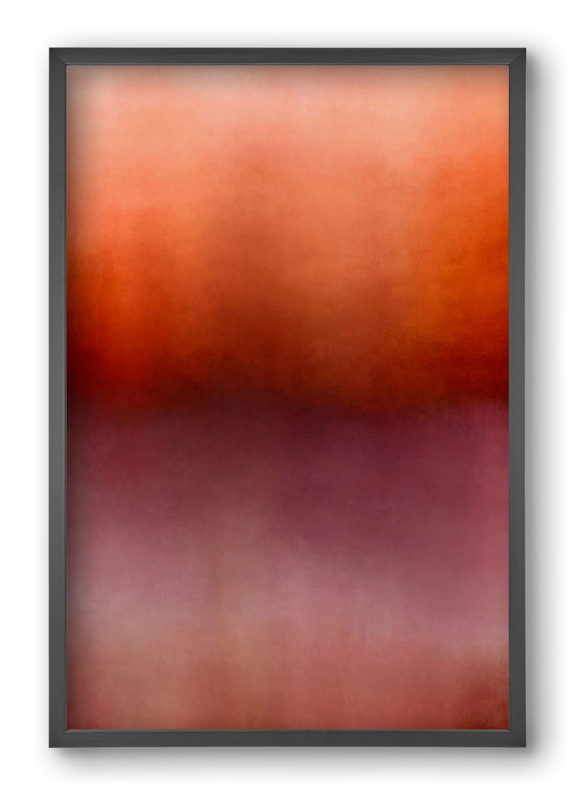 COLOR GRADIENT - 15, 40x60 cm (40x60 cm), Fekete keret