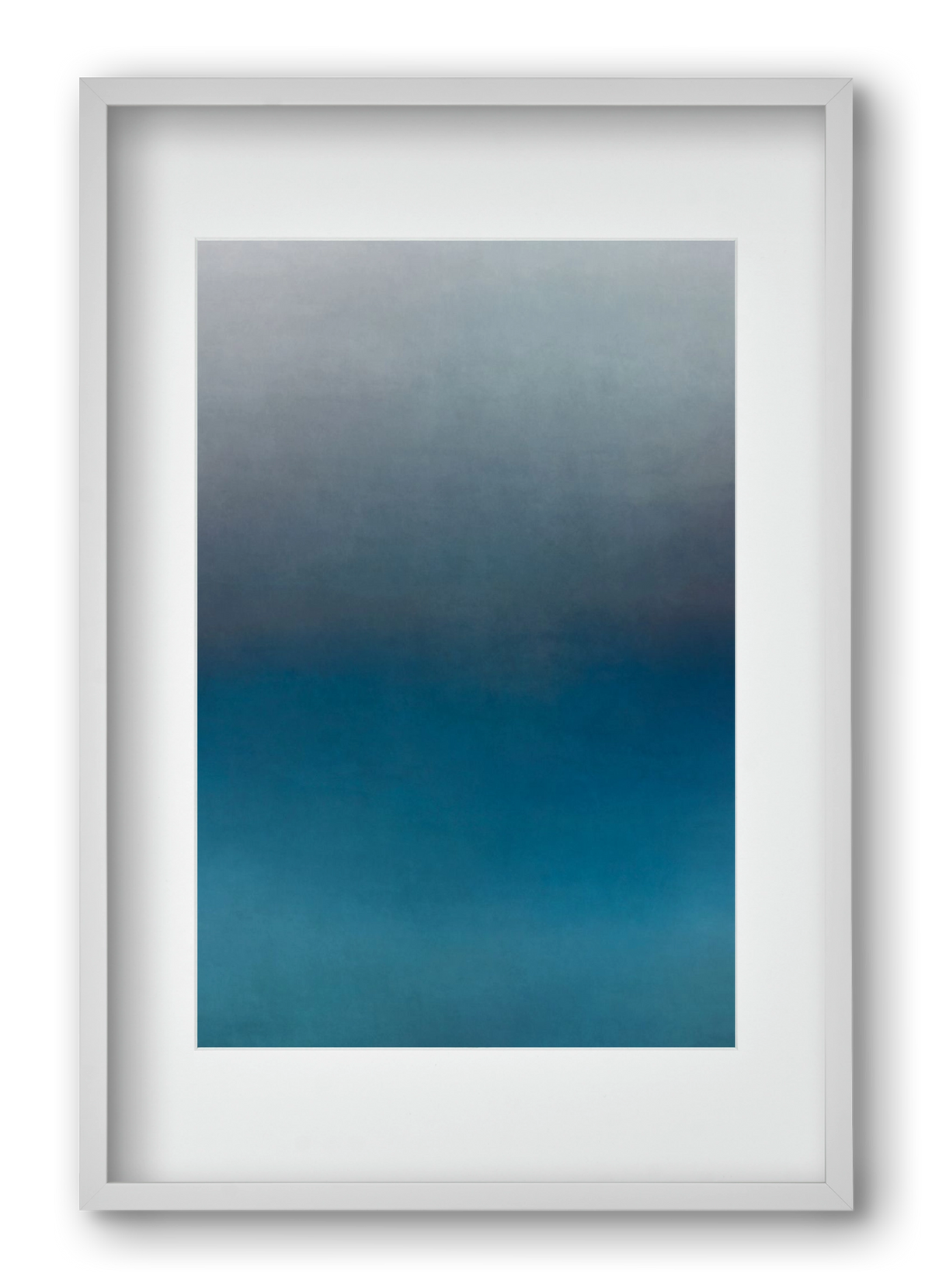 COLOR GRADIENT - 16, 40x60 cm (30x45 cm), Fehér keret, paszpartuval