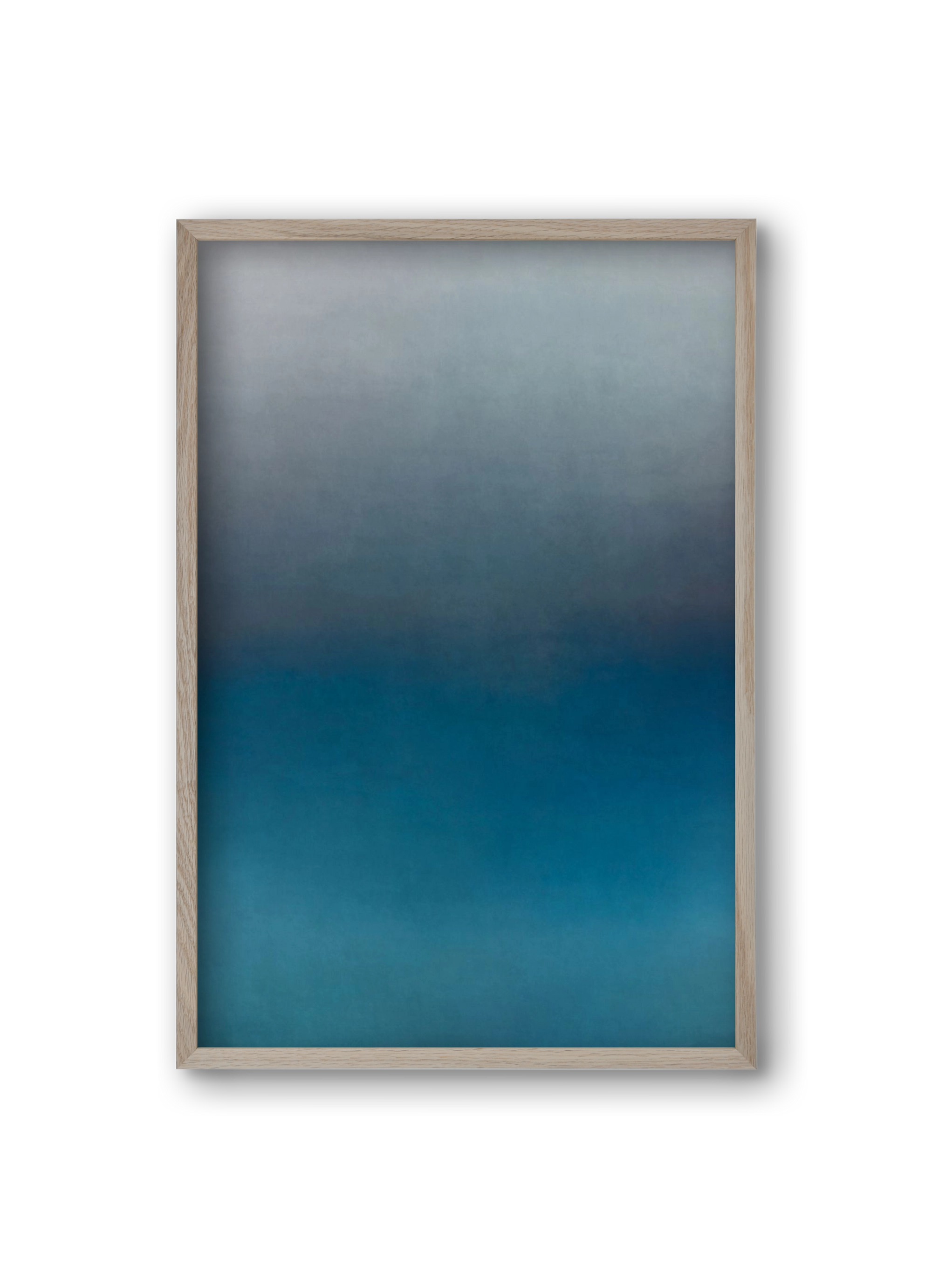 COLOR GRADIENT - 16, 20x30 cm (20x30 cm), Tölgy keret