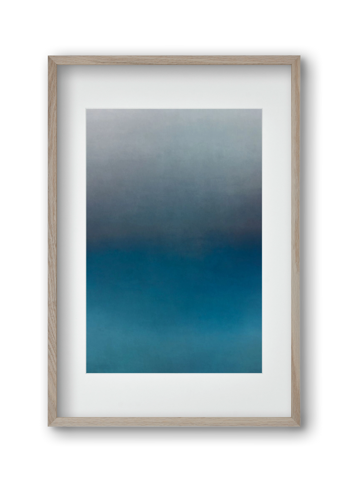 COLOR GRADIENT - 16, 30x45 cm (20x30 cm), Tölgy keret, paszpartuval