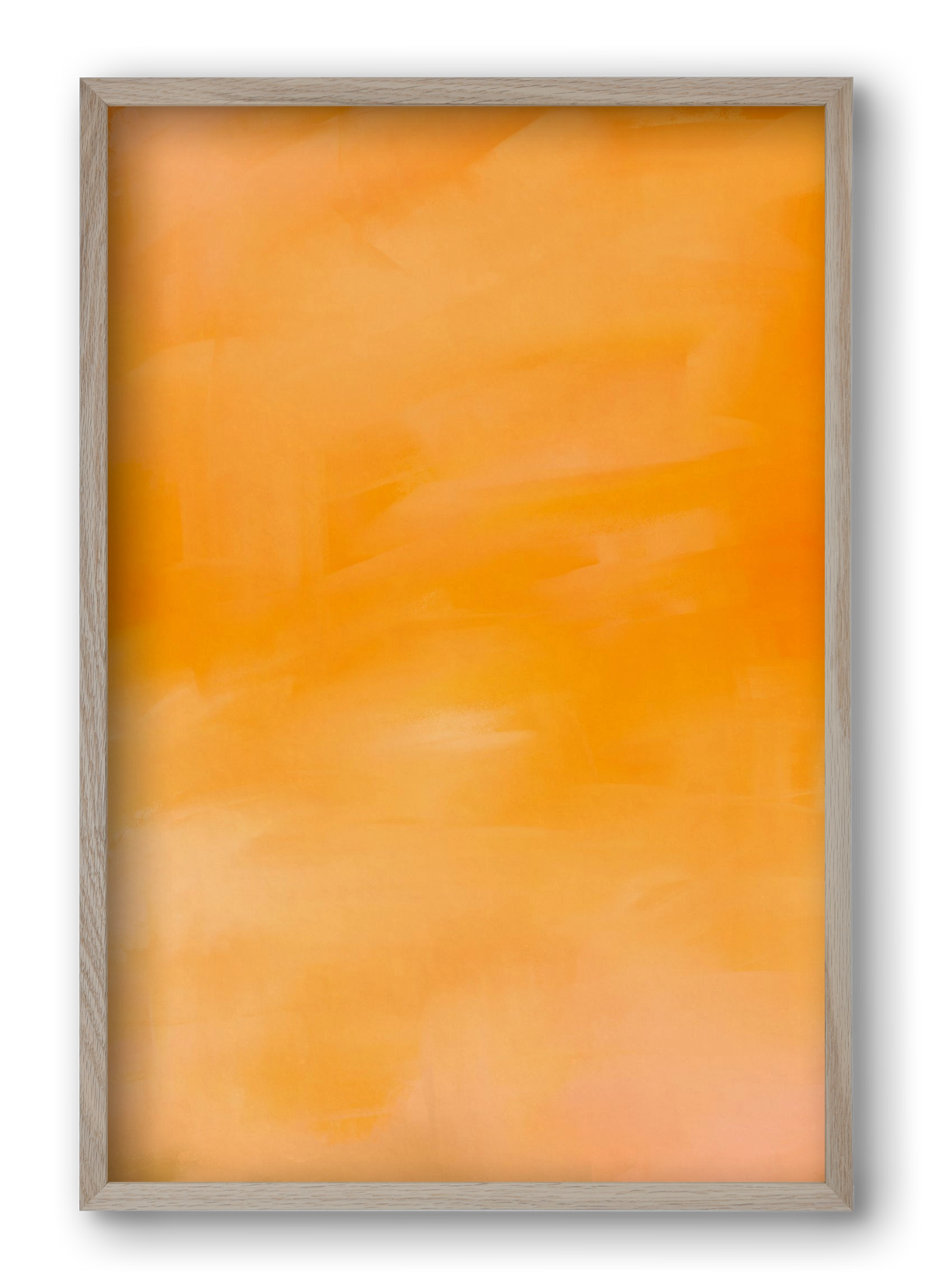 COLOR GRADIENT - 18, 40x60 cm (40x60 cm), Tölgy keret